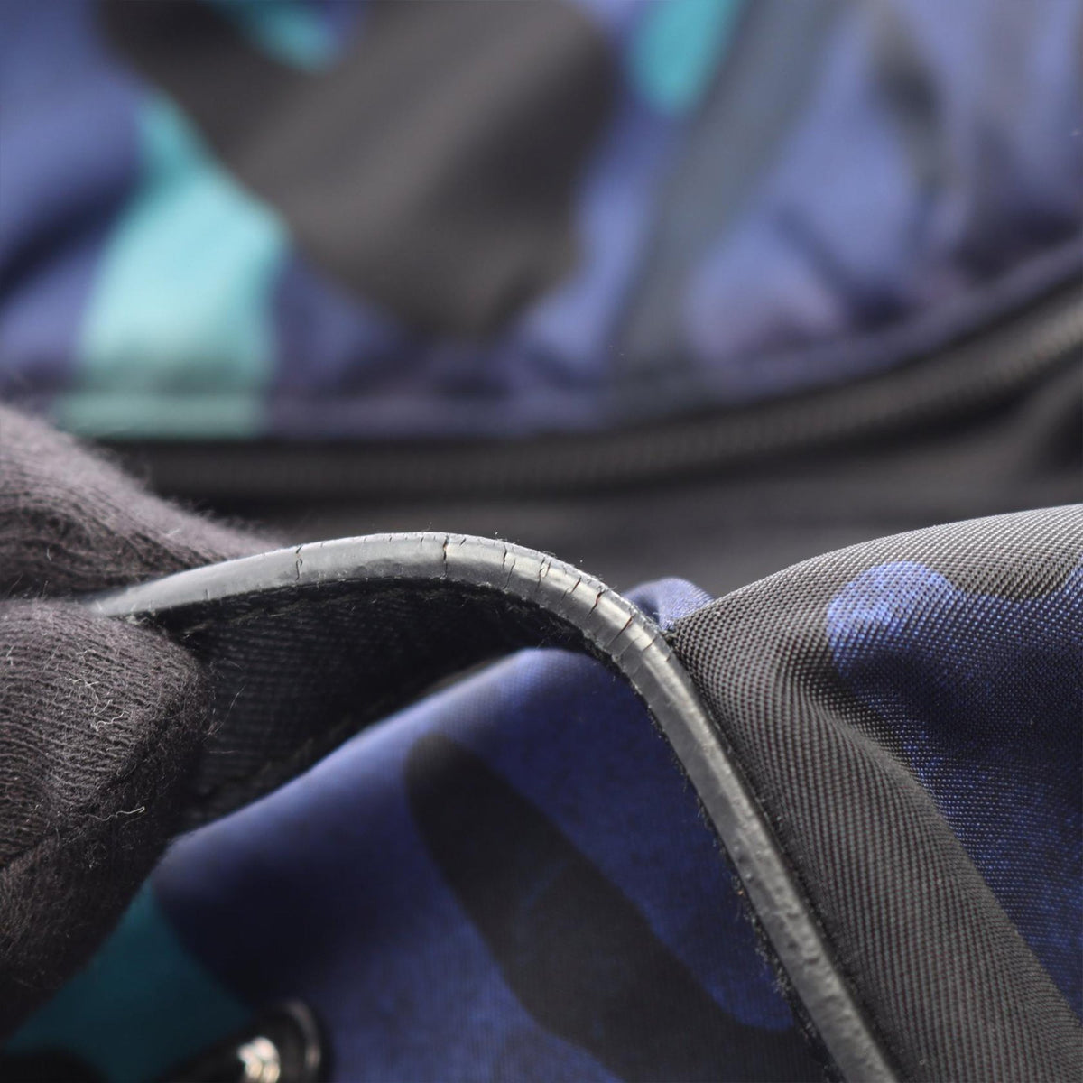 Prada Stampato Satchel — Blue