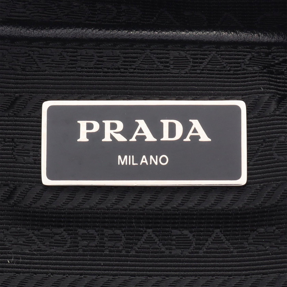 Prada Stampato Satchel — Blue