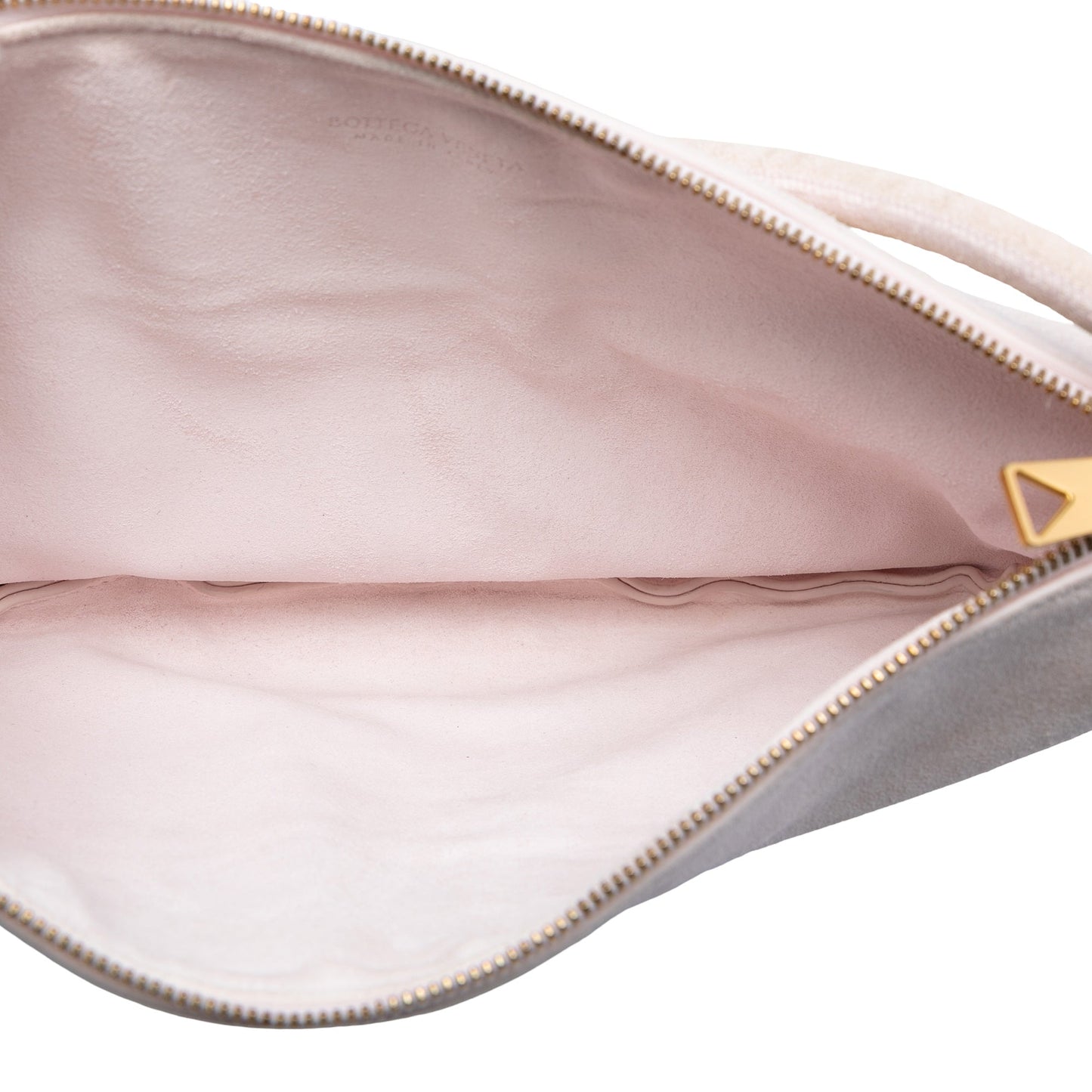 Bottega Veneta Suede Turn Pouch