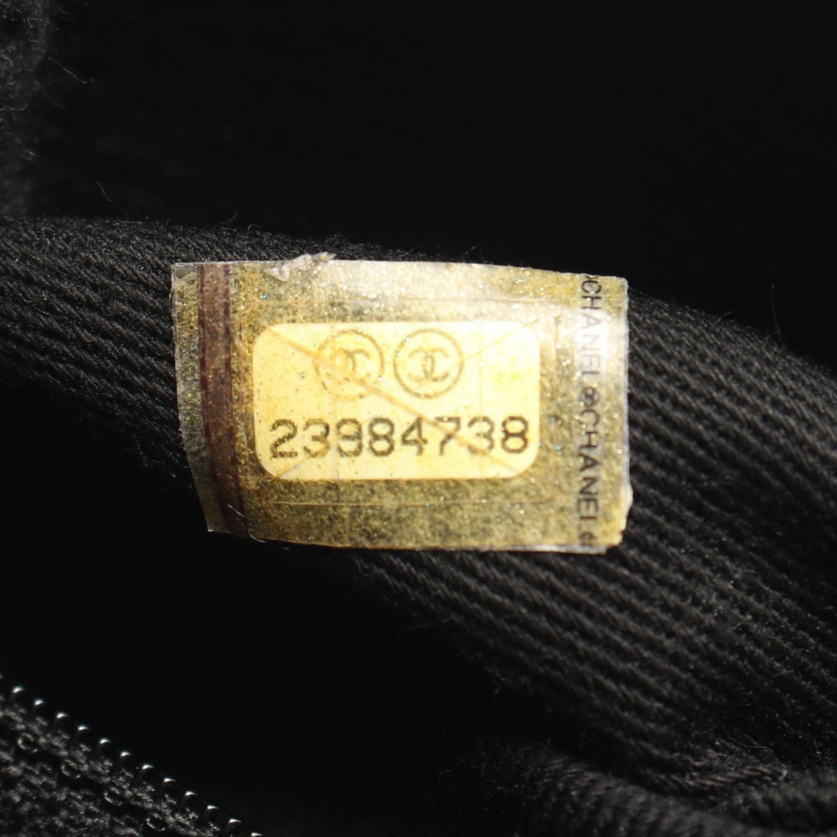 Chanel Medium Grained Calfskin and Quilted Lambskin Top Zip Flap