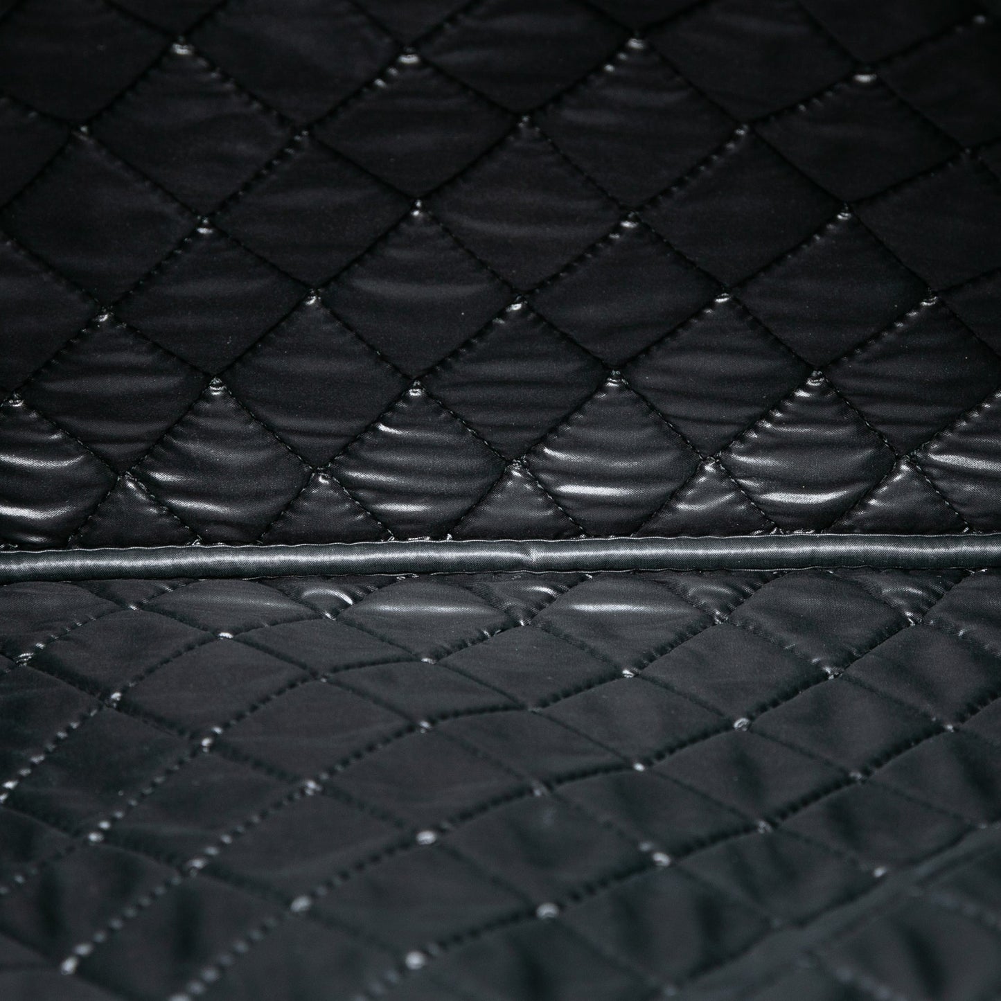 Chanel Large CC Bicolor Quilted Lambskin Clutch