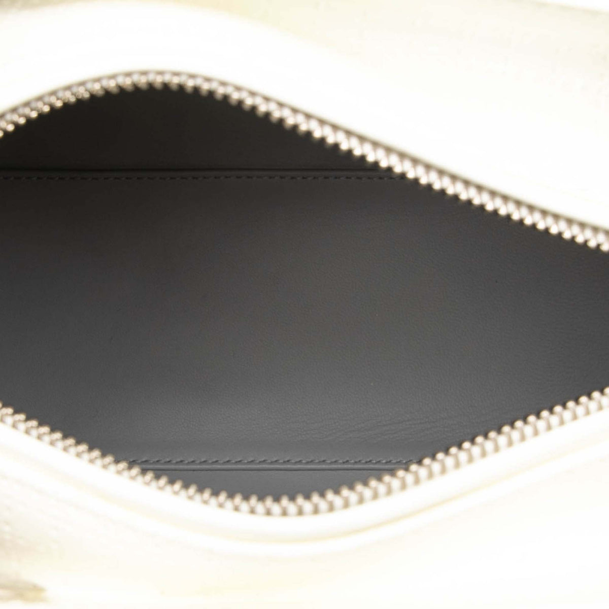Dior Medium Patent Microcannage Lady Dior — White