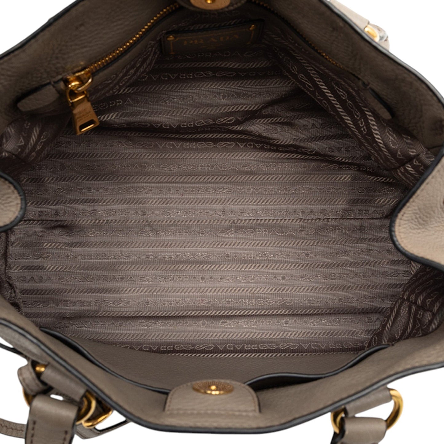 Prada Vitello Phenix Open Convertible Tote