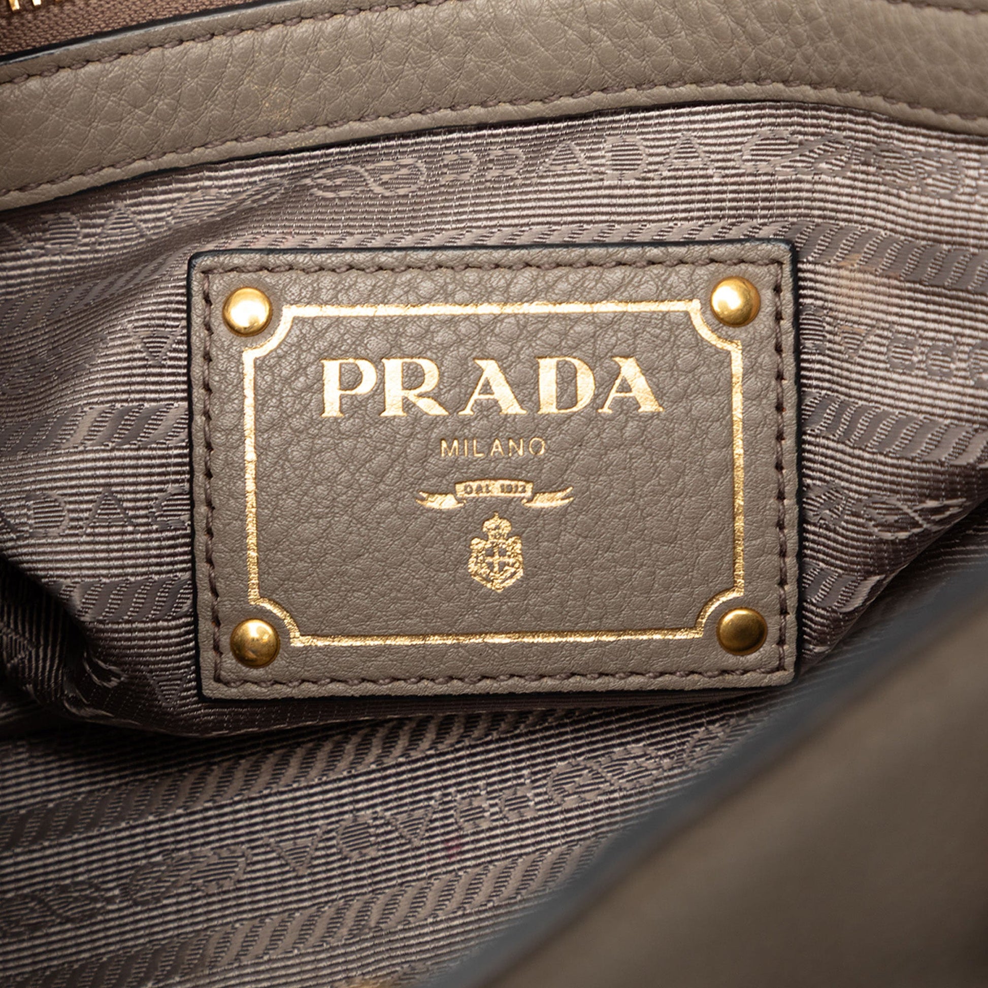 Prada Vitello Phenix Open Convertible Tote