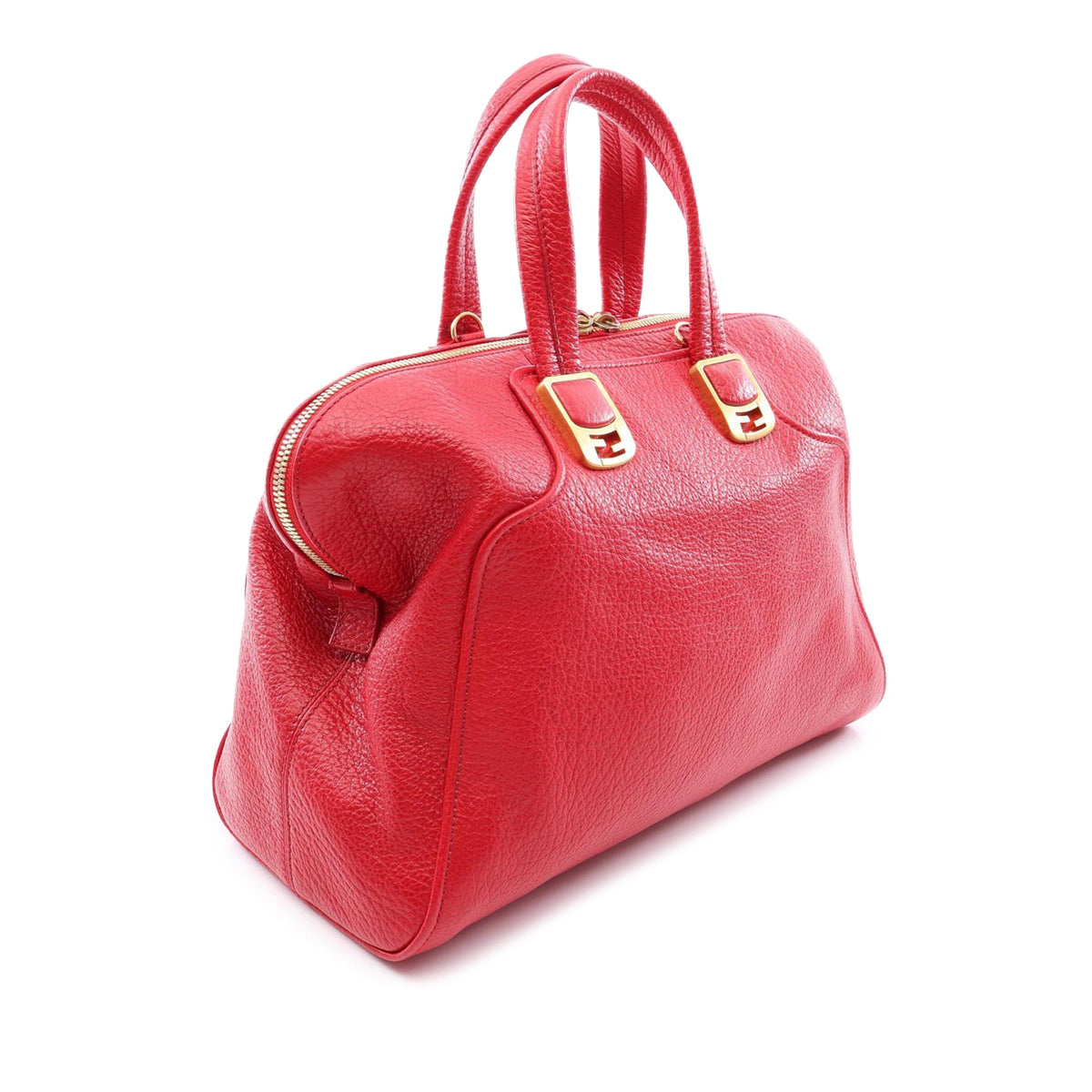 Fendi Large Leather Chameleon Satchel