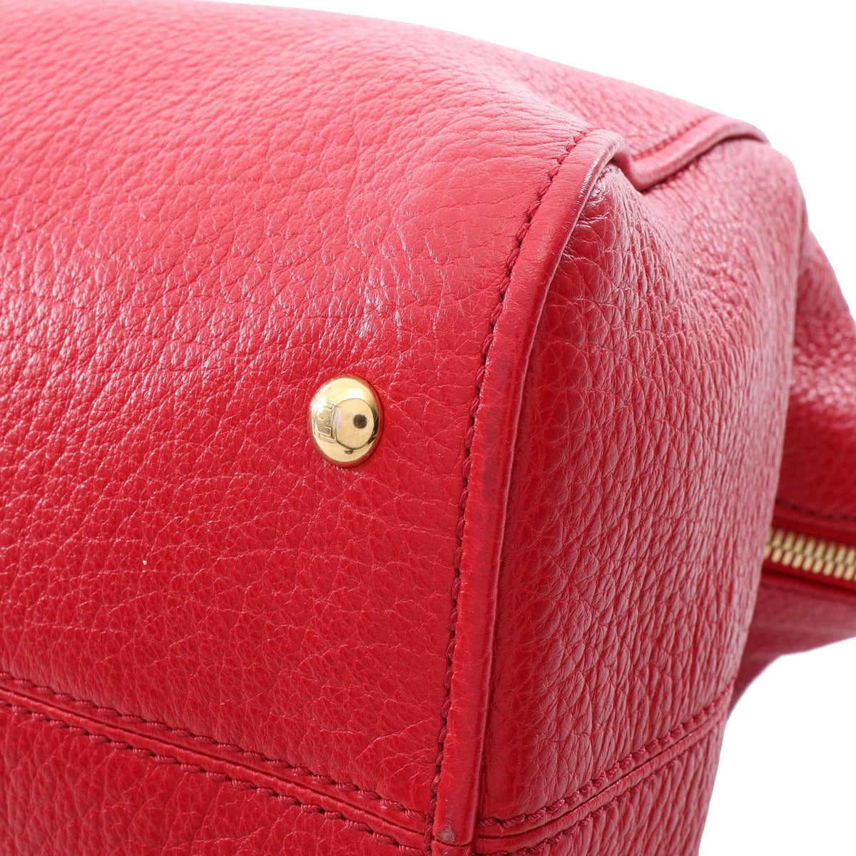Fendi Large Leather Chameleon Satchel
