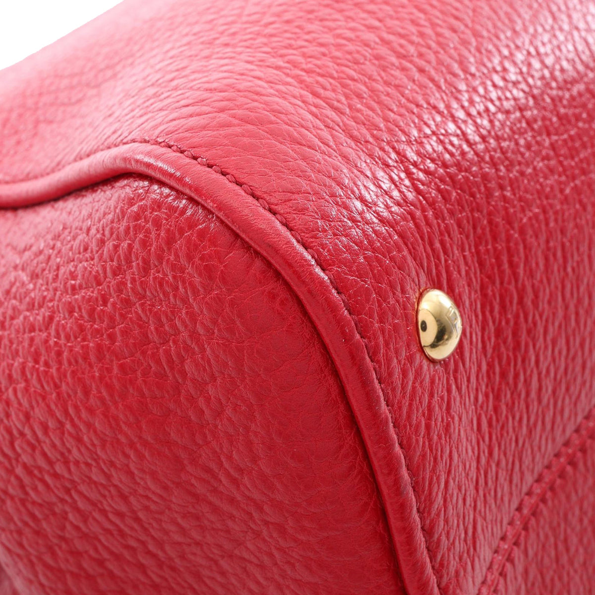 Fendi Large Leather Chameleon Satchel