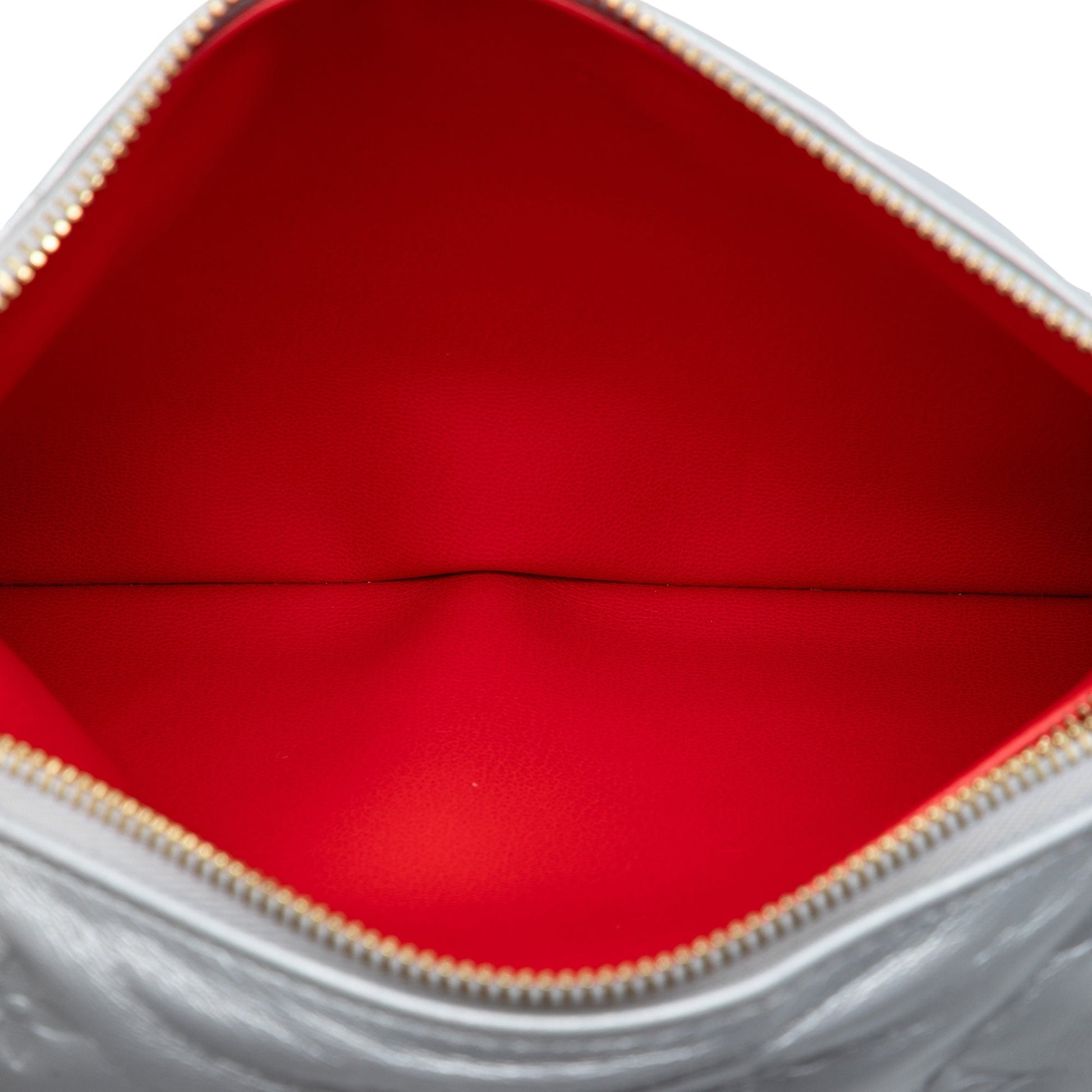 Louis Vuitton Monogram Embossed Puffy Lambskin Coussin PM