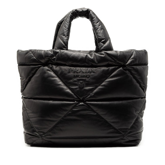 Prada Large Quilted Nappa Padded Tote