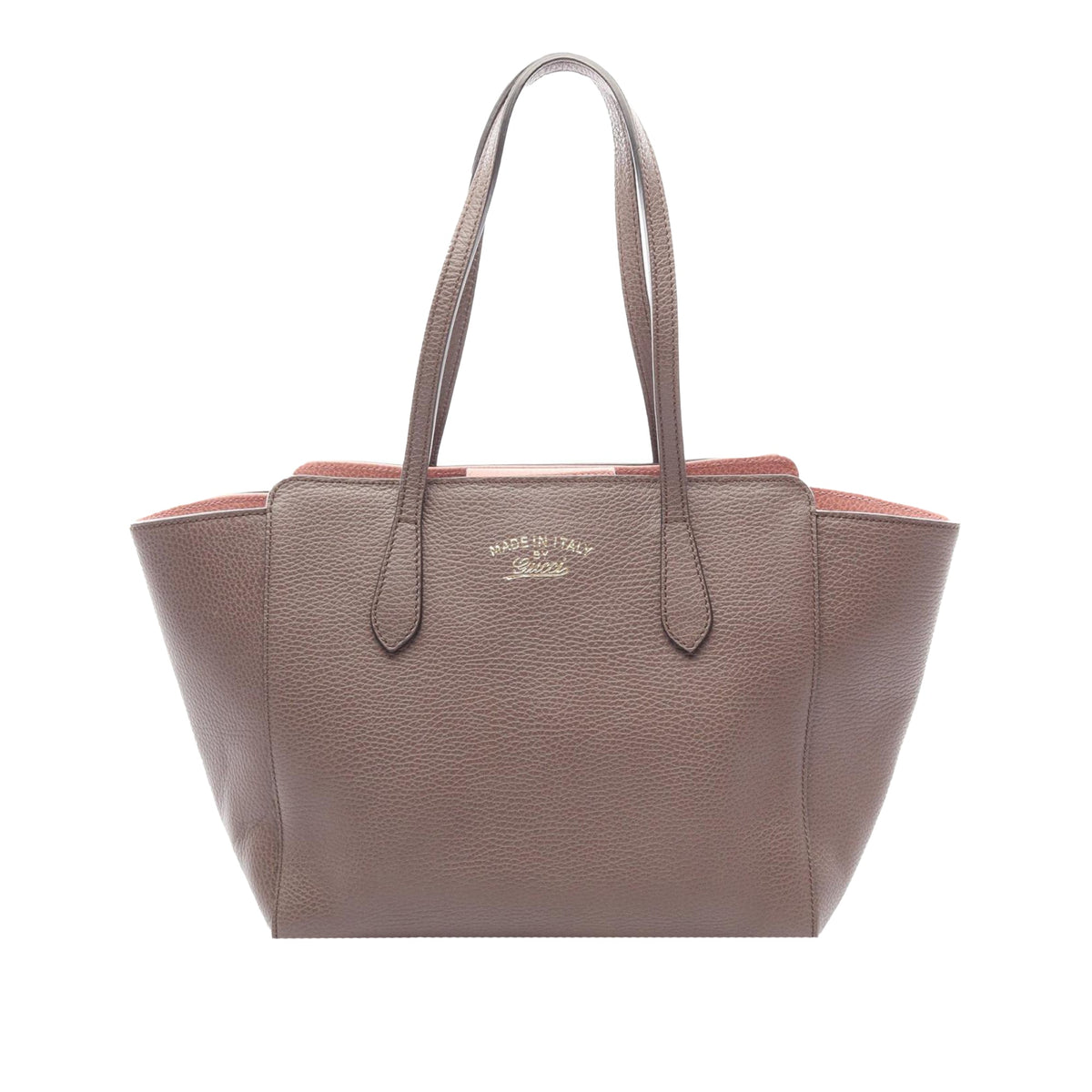 Gucci Medium Leather Swing Tote