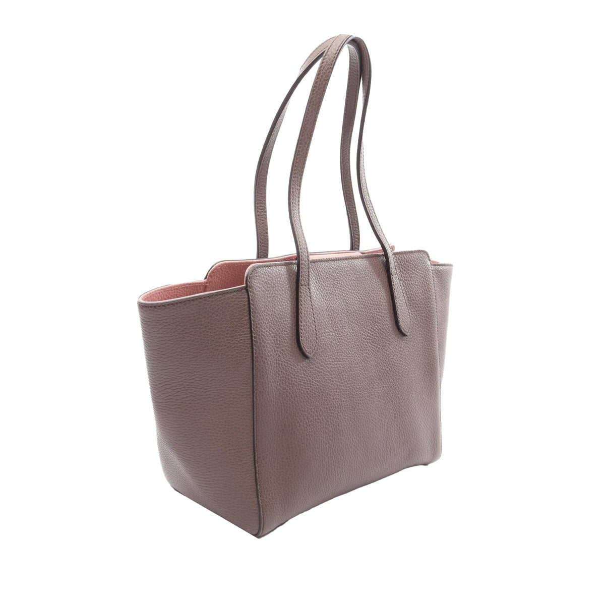 Gucci Medium Leather Swing Tote