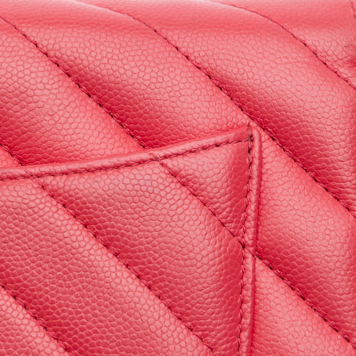 Chanel CC Chevron Caviar Ancient Greek Charms Wallet On Chain