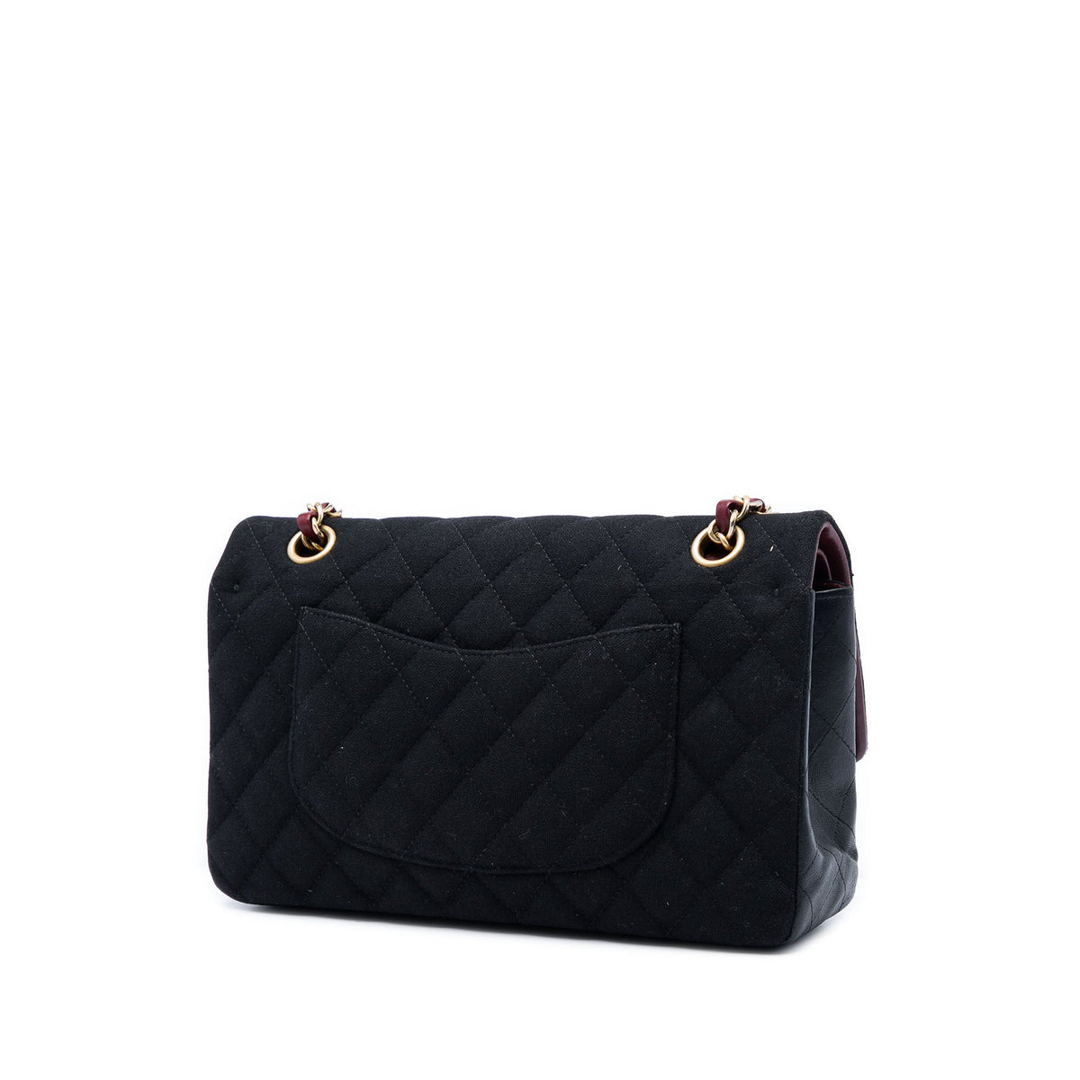 Chanel Paris Hamburg Medium Classic Jersey Coco Sailor Charms Double Flap