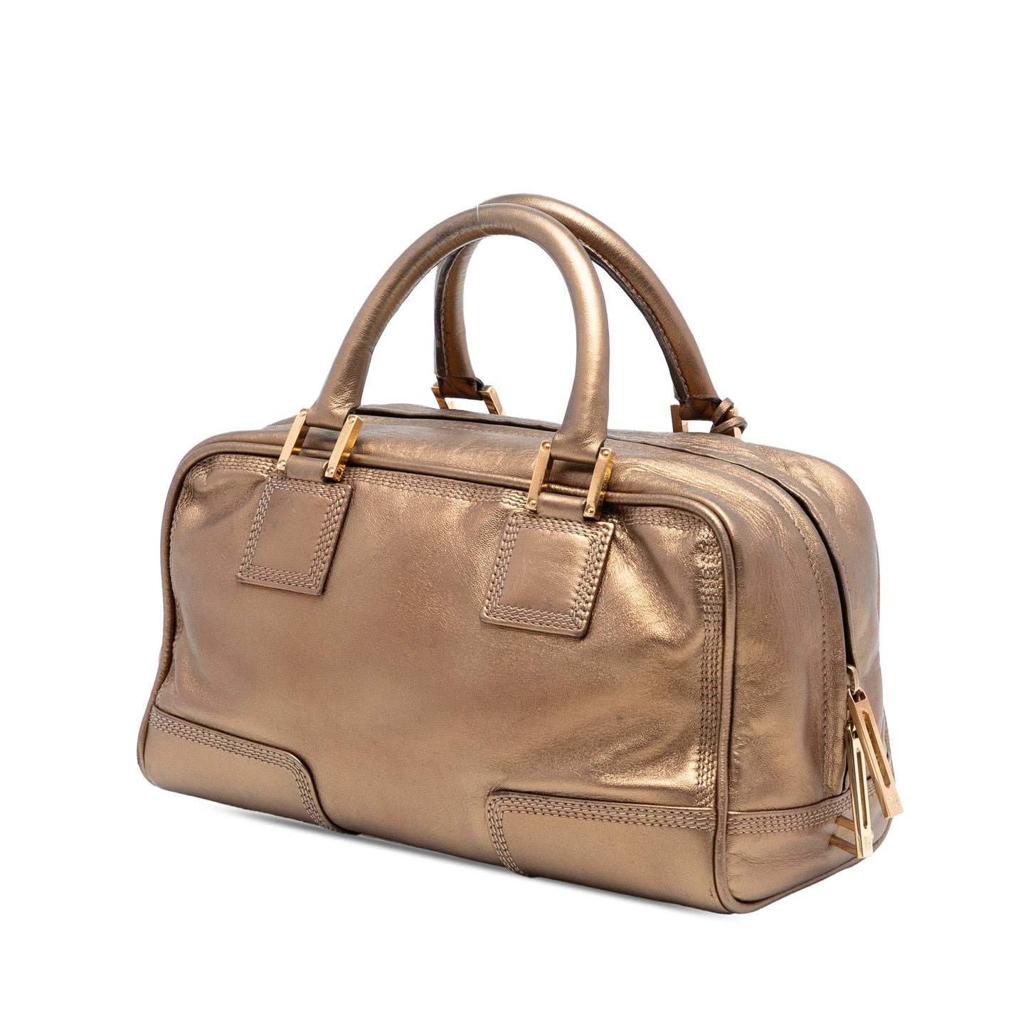 LOEWE Metallic Leather Amazona 28
