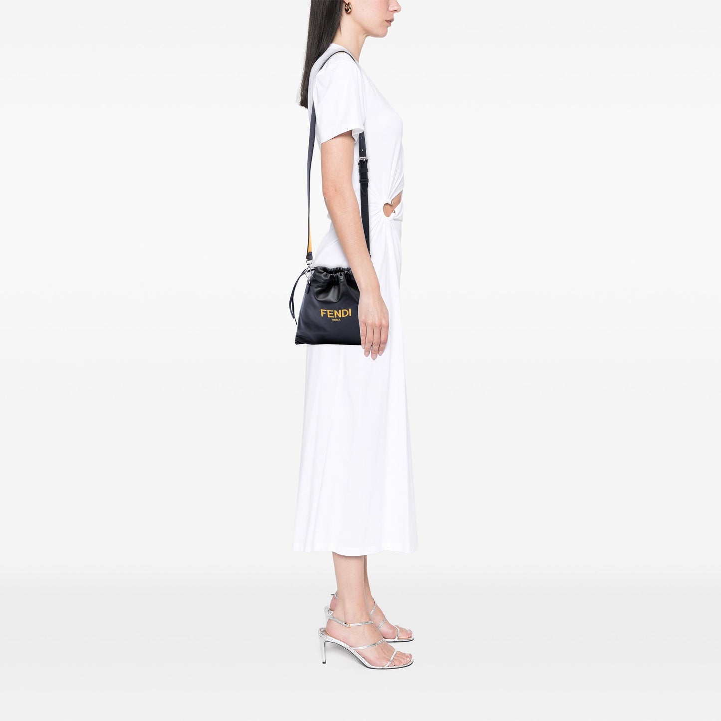 Fendi Leather Pack Pouch Bag