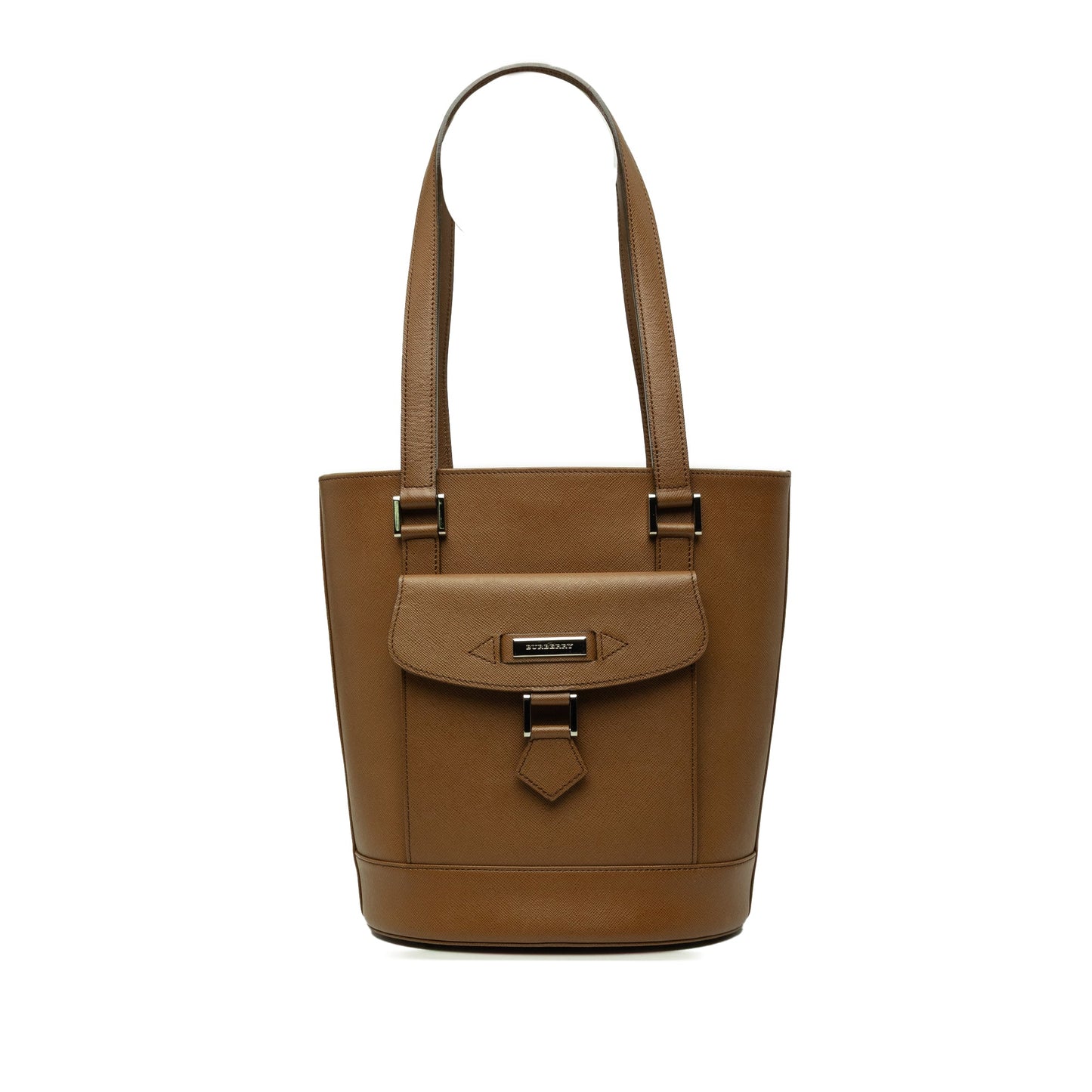 Burberry Leather Bucket Bag