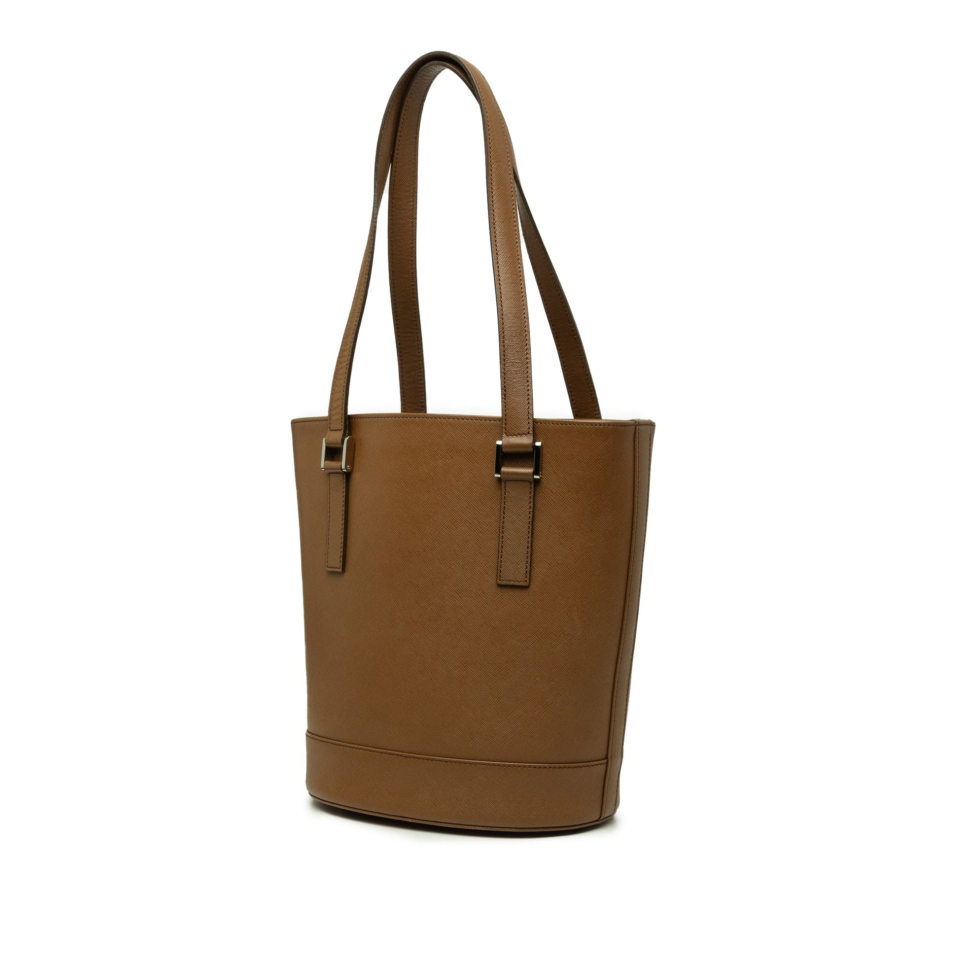 Burberry Leather Bucket Bag