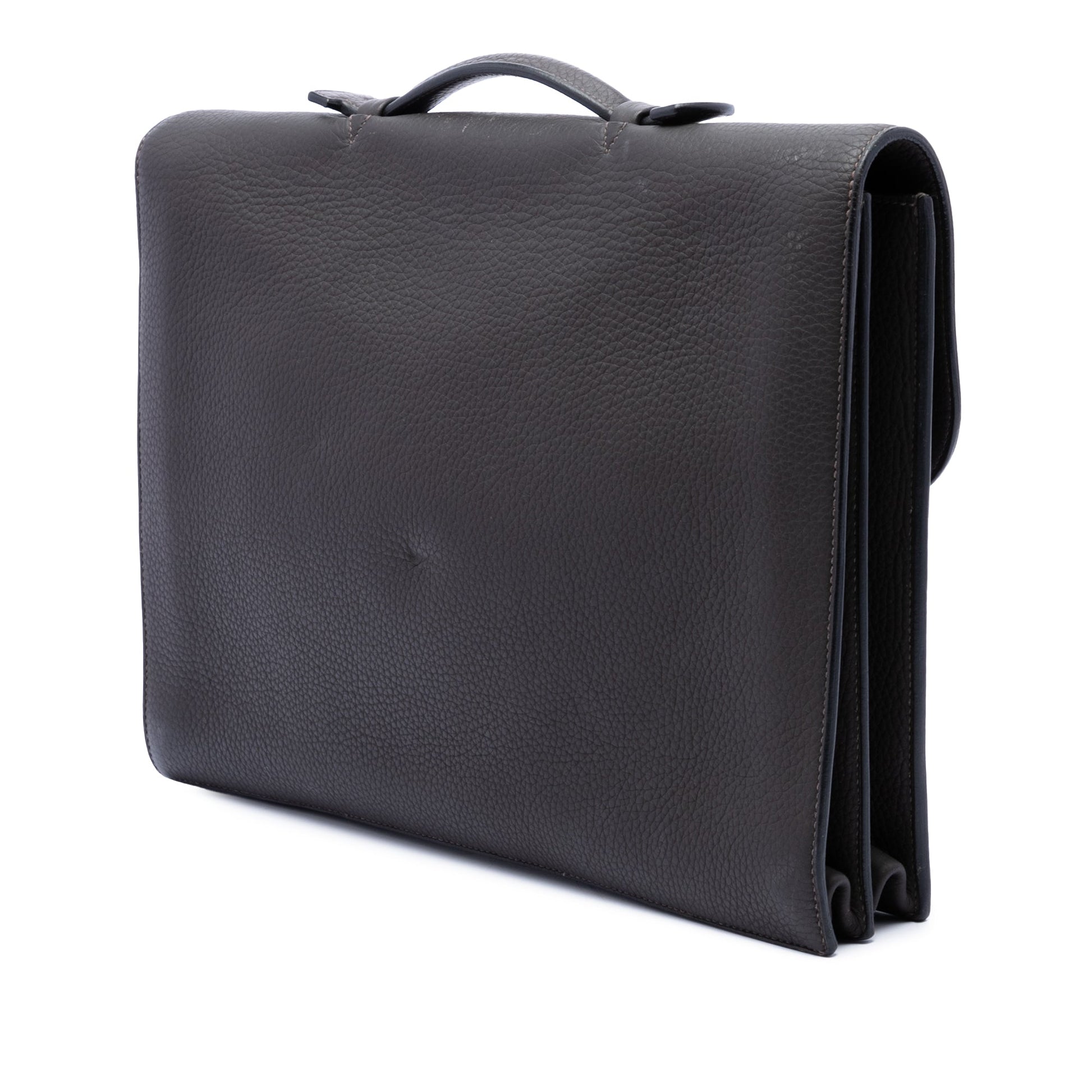Hermès Togo Sac A Depeches Verso 38