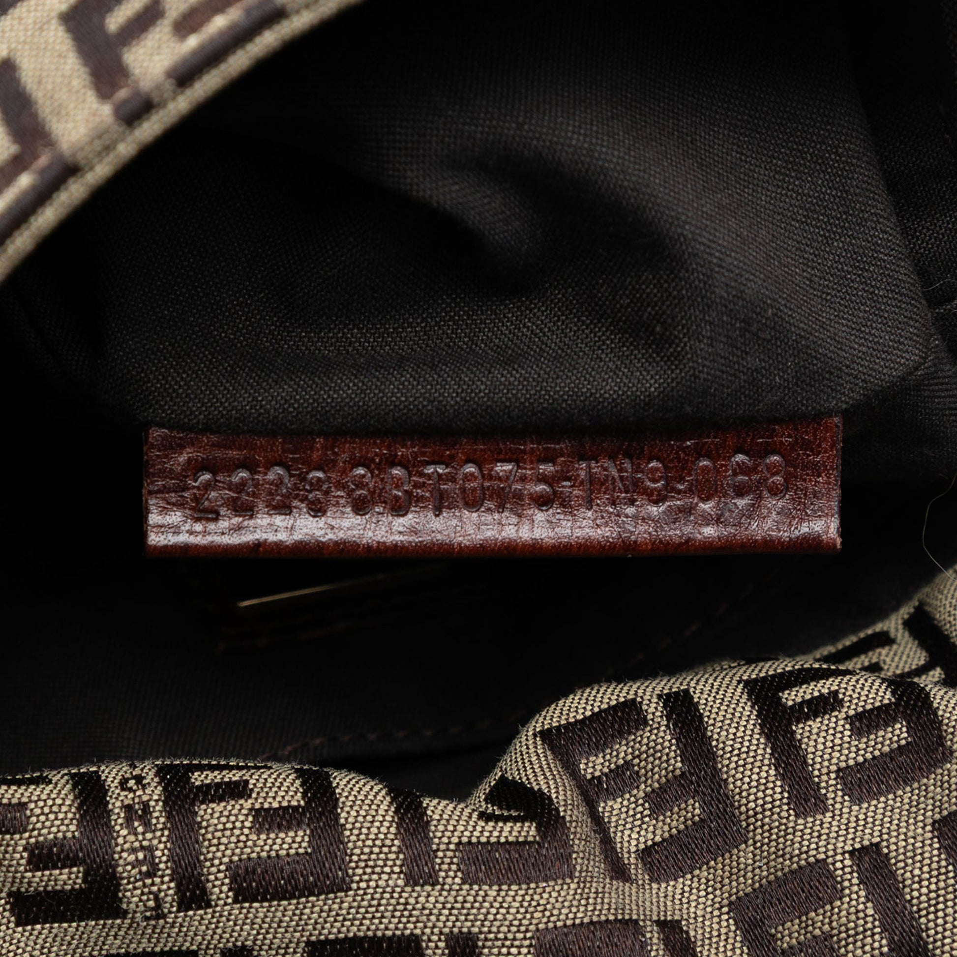 Fendi Zucchino Canvas Crossbody