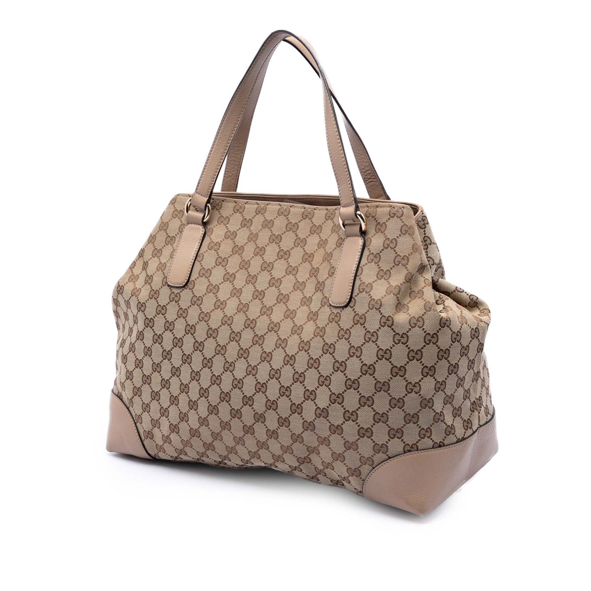 Gucci GG Canvas Web Dressage Tote