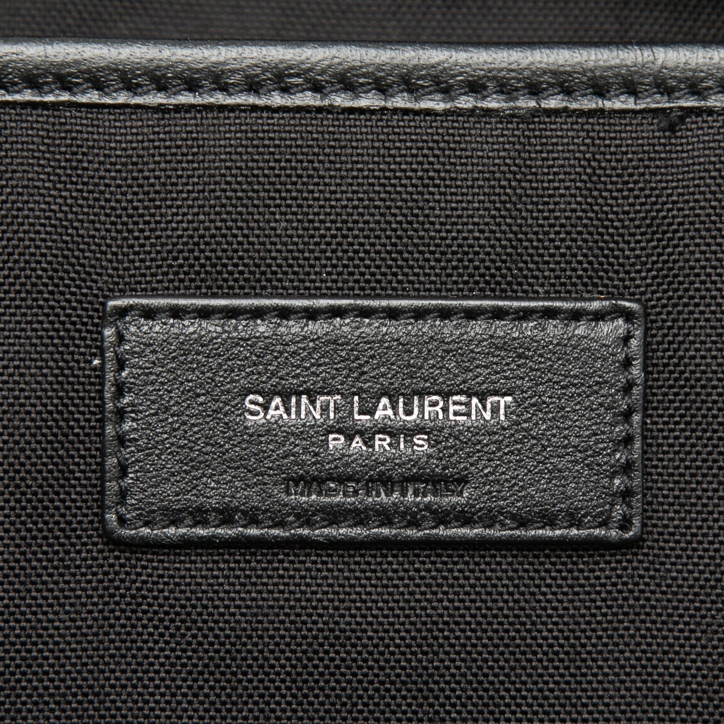 Saint Laurent Canvas Hibiscus Flower City Backpack