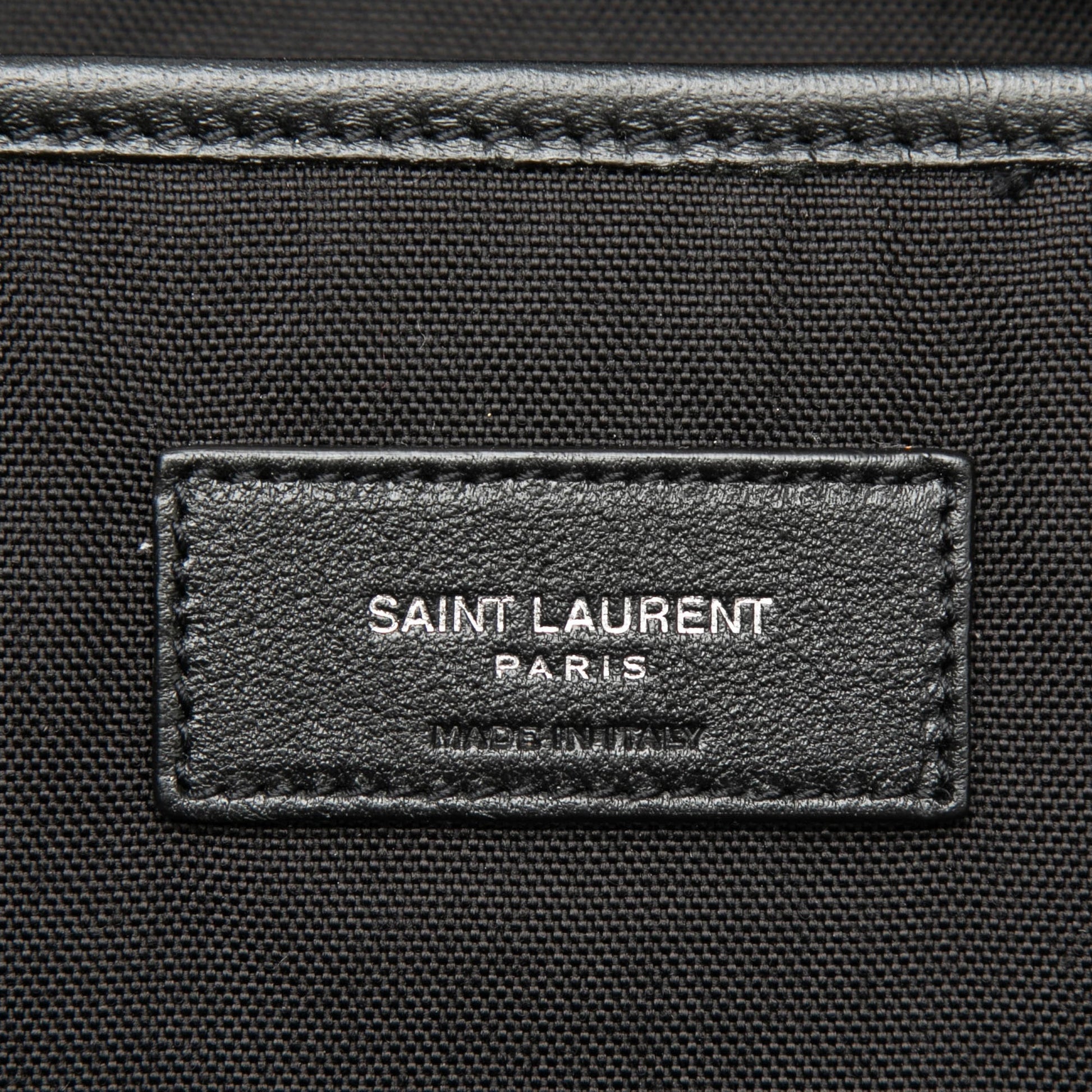 Saint Laurent Canvas Hibiscus Flower City Backpack