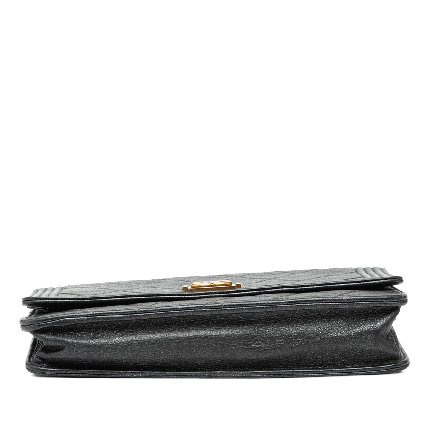Chanel Quilted Calfskin Boy Wallet on Chain