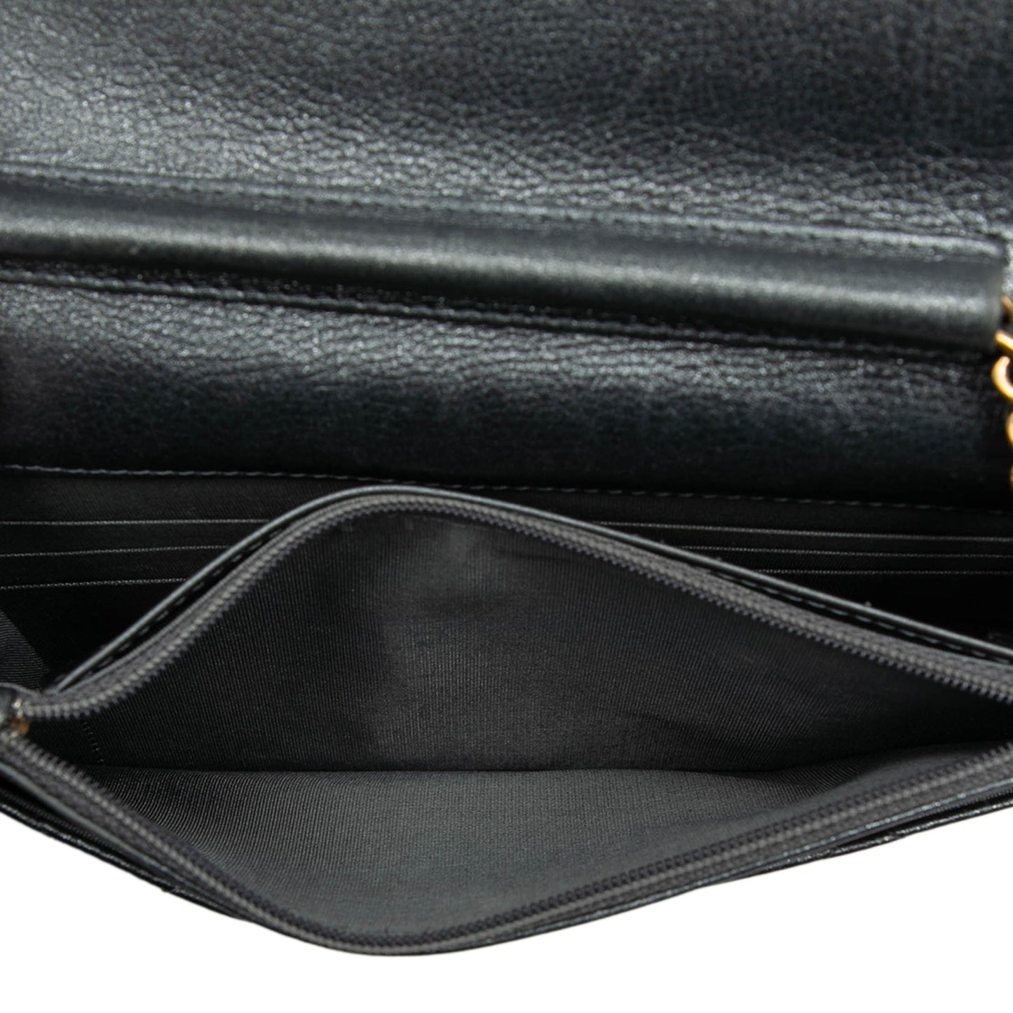 Chanel Quilted Calfskin Boy Wallet on Chain