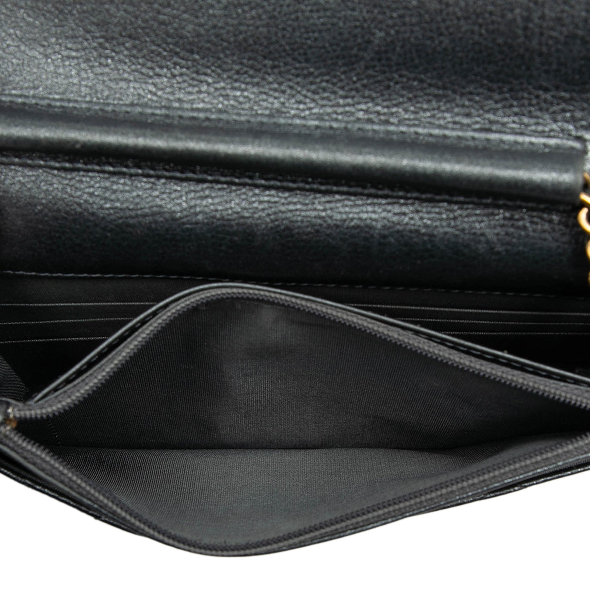 Chanel Quilted Calfskin Boy Wallet on Chain