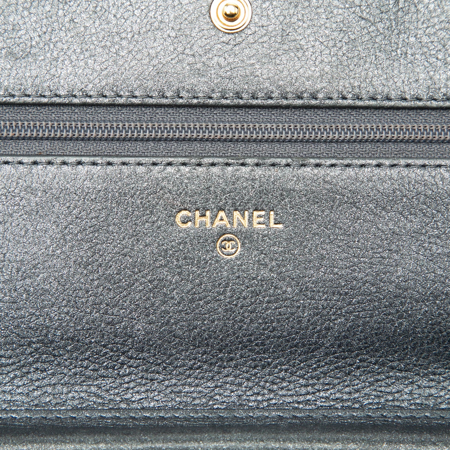 Chanel Quilted Calfskin Boy Wallet on Chain