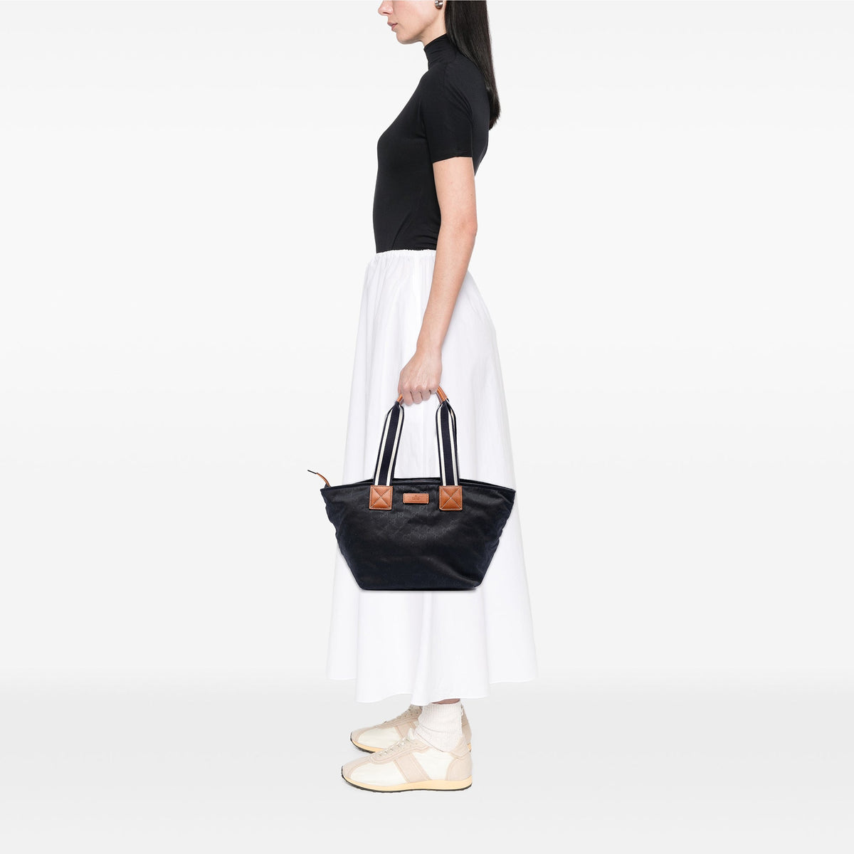 Gucci GG Nylon Web Tote
