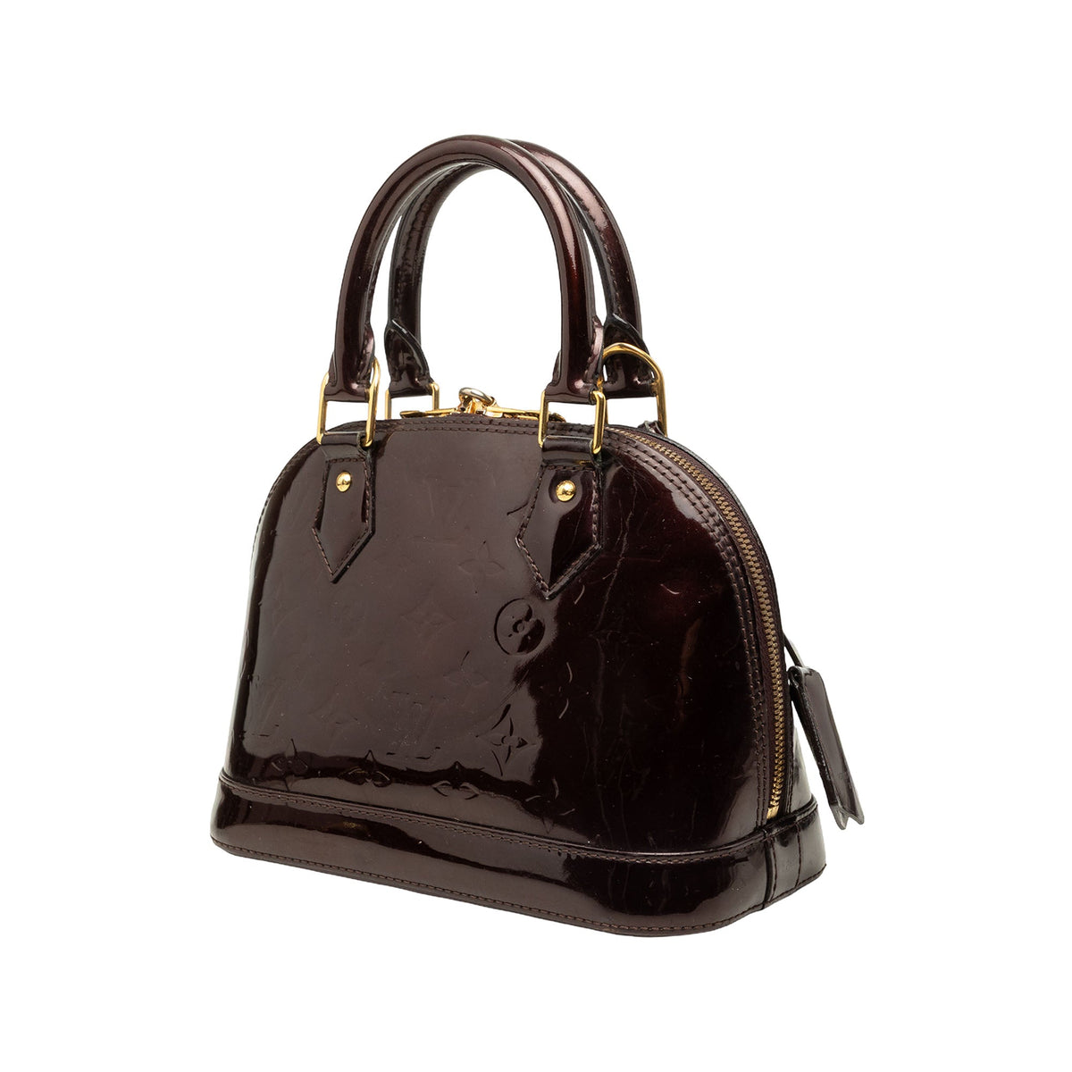 Louis Vuitton Monogram Vernis Alma BB — Purple