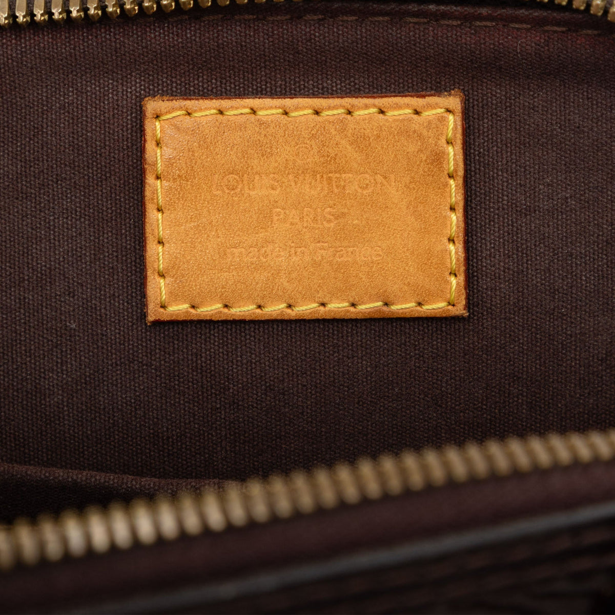 Louis Vuitton Monogram Vernis Alma BB — Purple