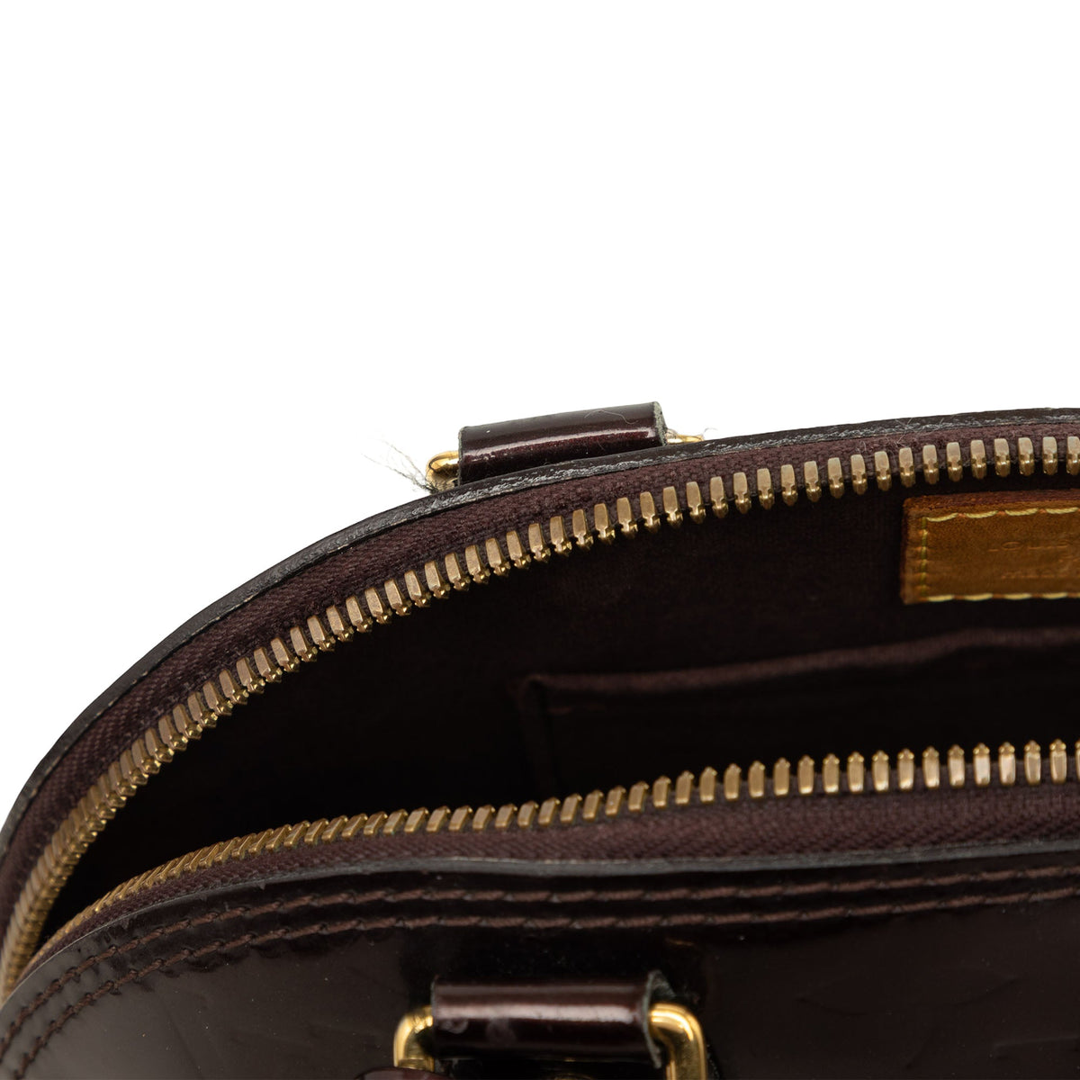 Louis Vuitton Monogram Vernis Alma BB — Purple