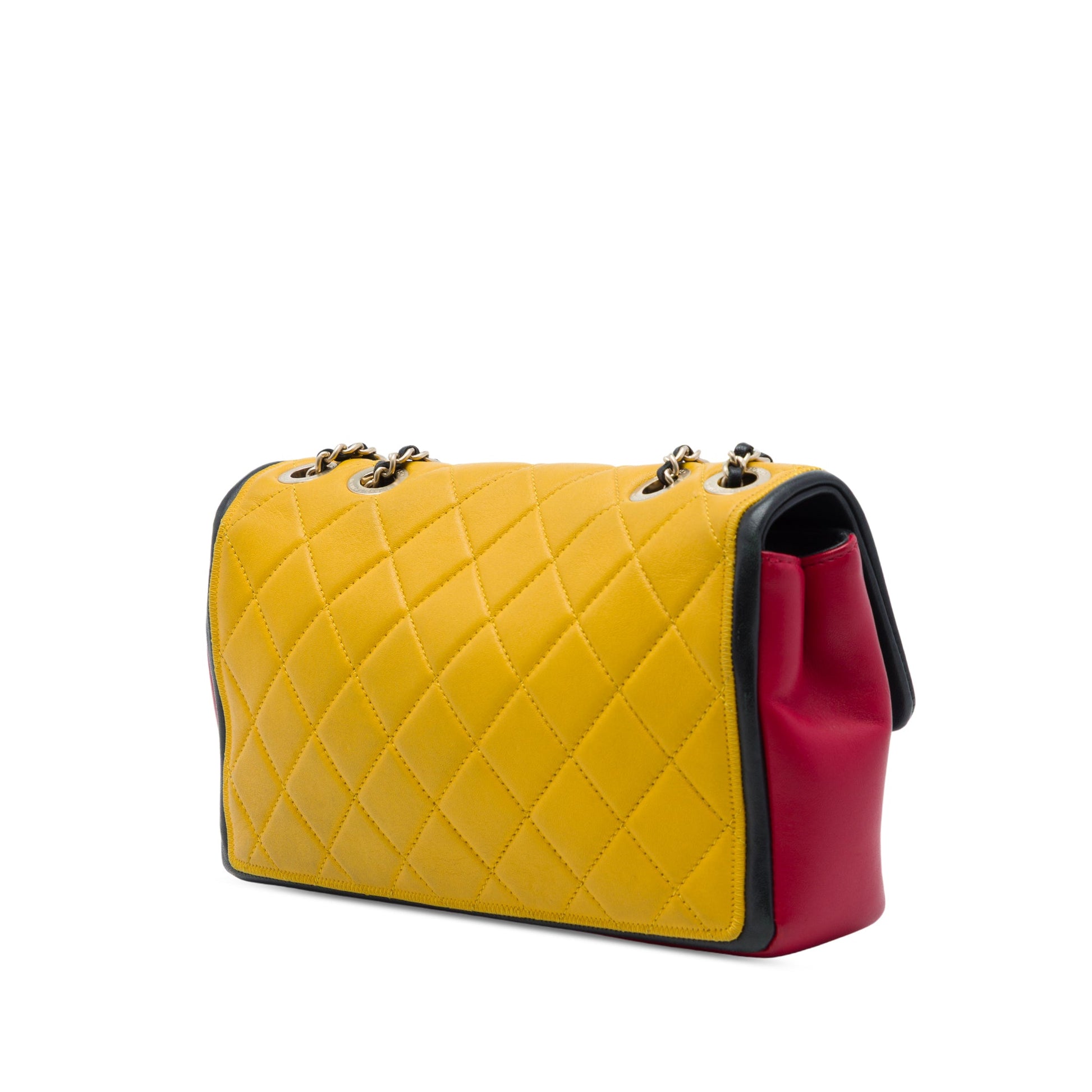 Chanel Medium Multicolor Lambskin Graphic Flap