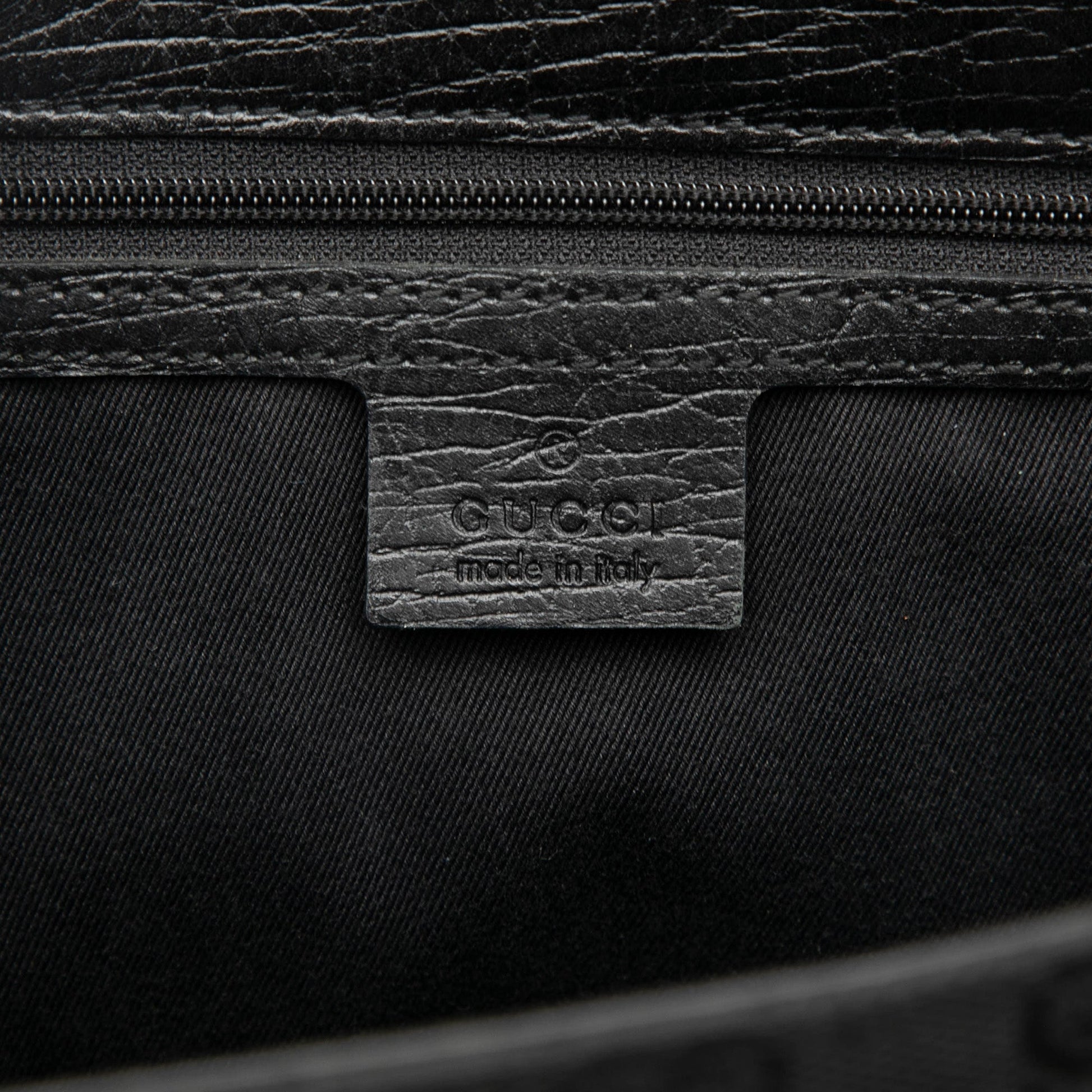 Gucci GG Canvas Bamboo Tote