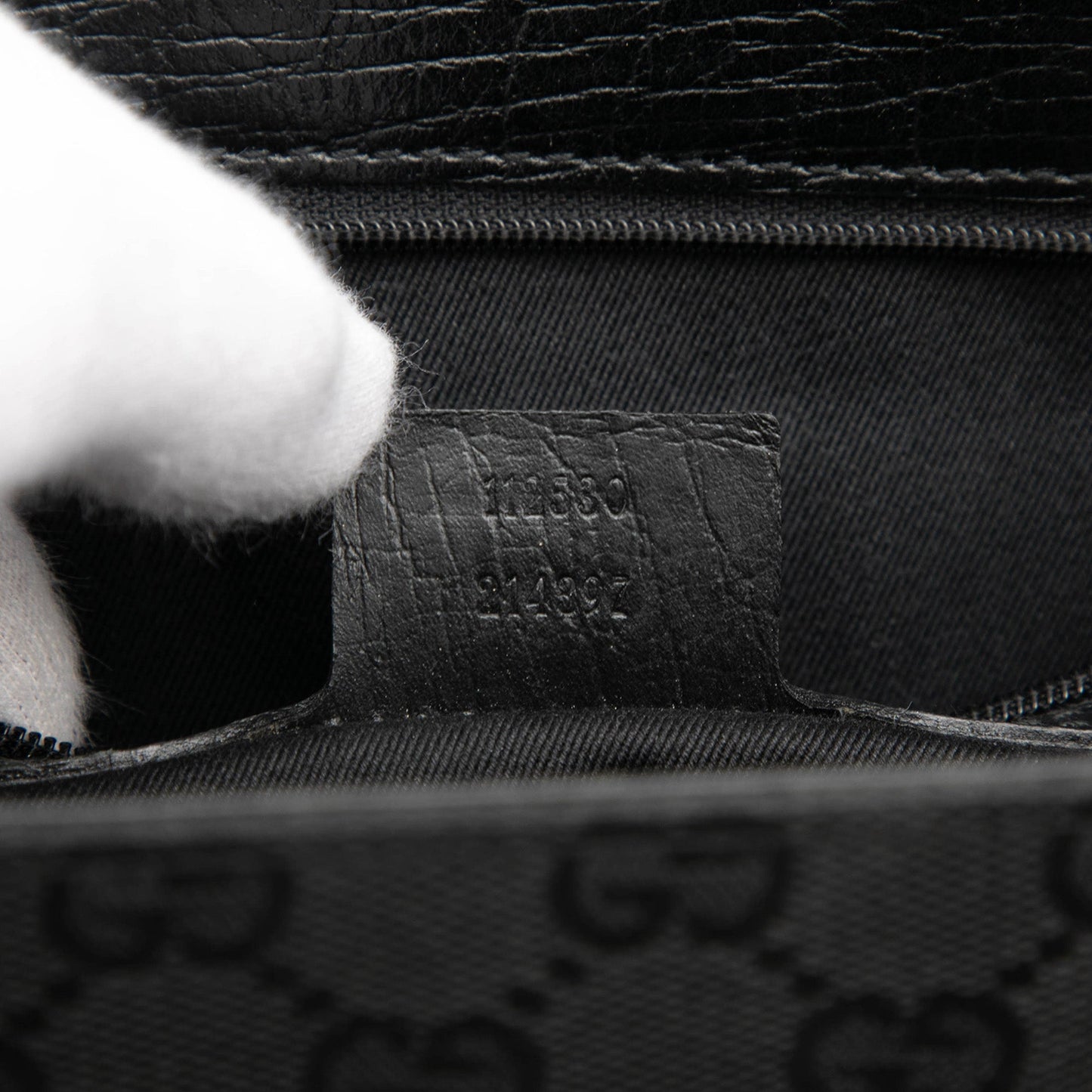 Gucci GG Canvas Bamboo Tote
