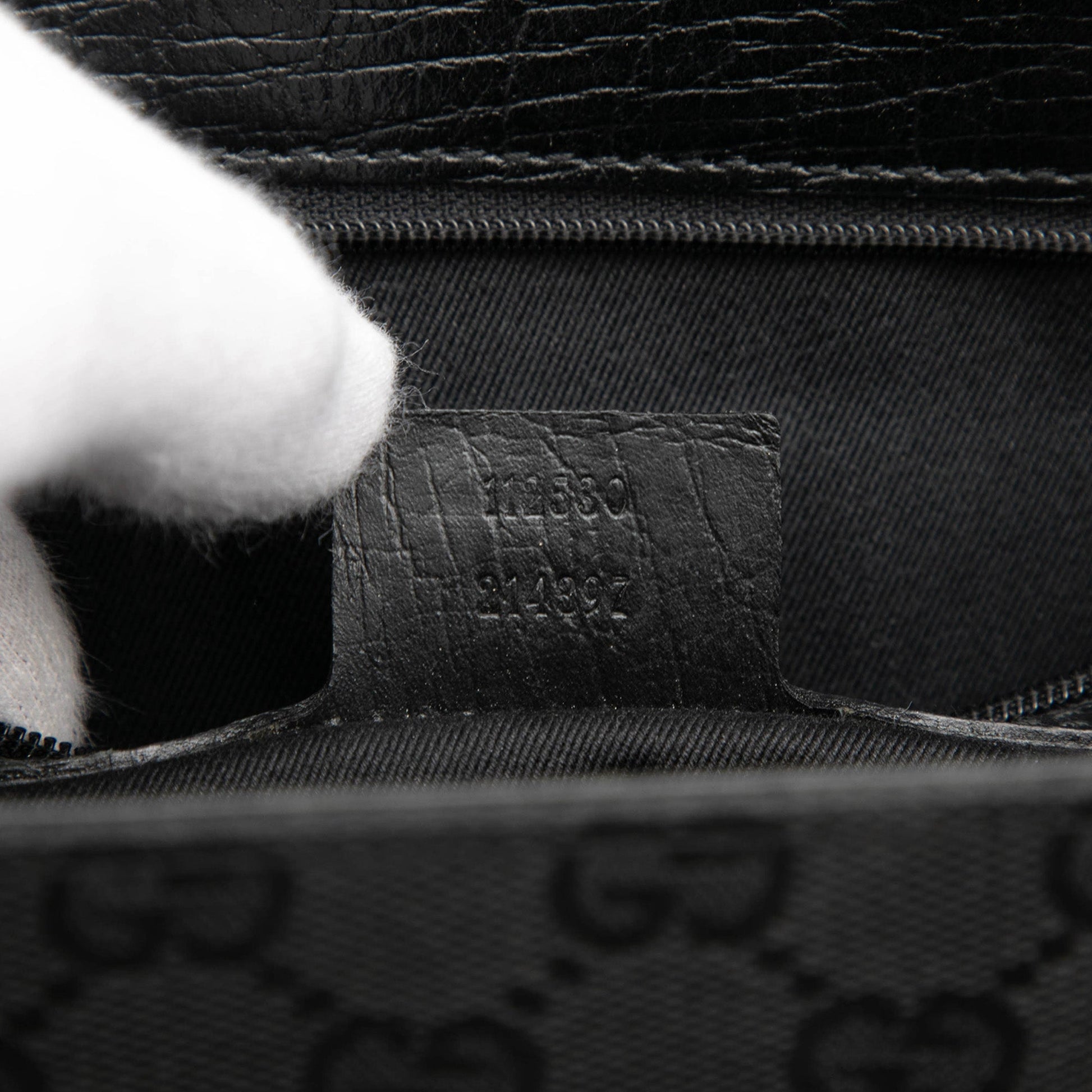 Gucci GG Canvas Bamboo Tote