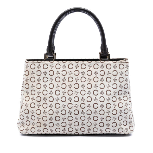 Celine C Macadam Canvas Tote