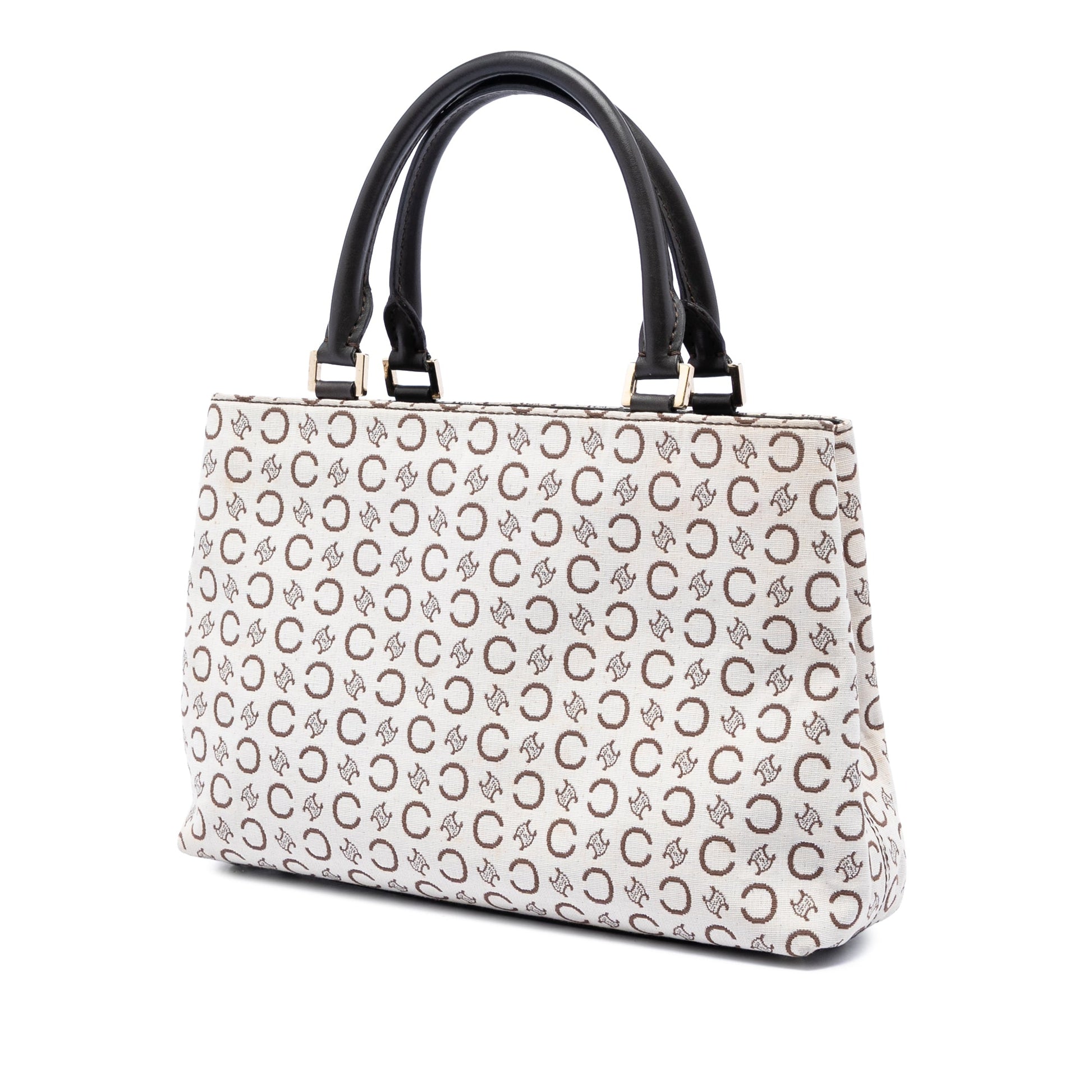 Celine C Macadam Canvas Tote
