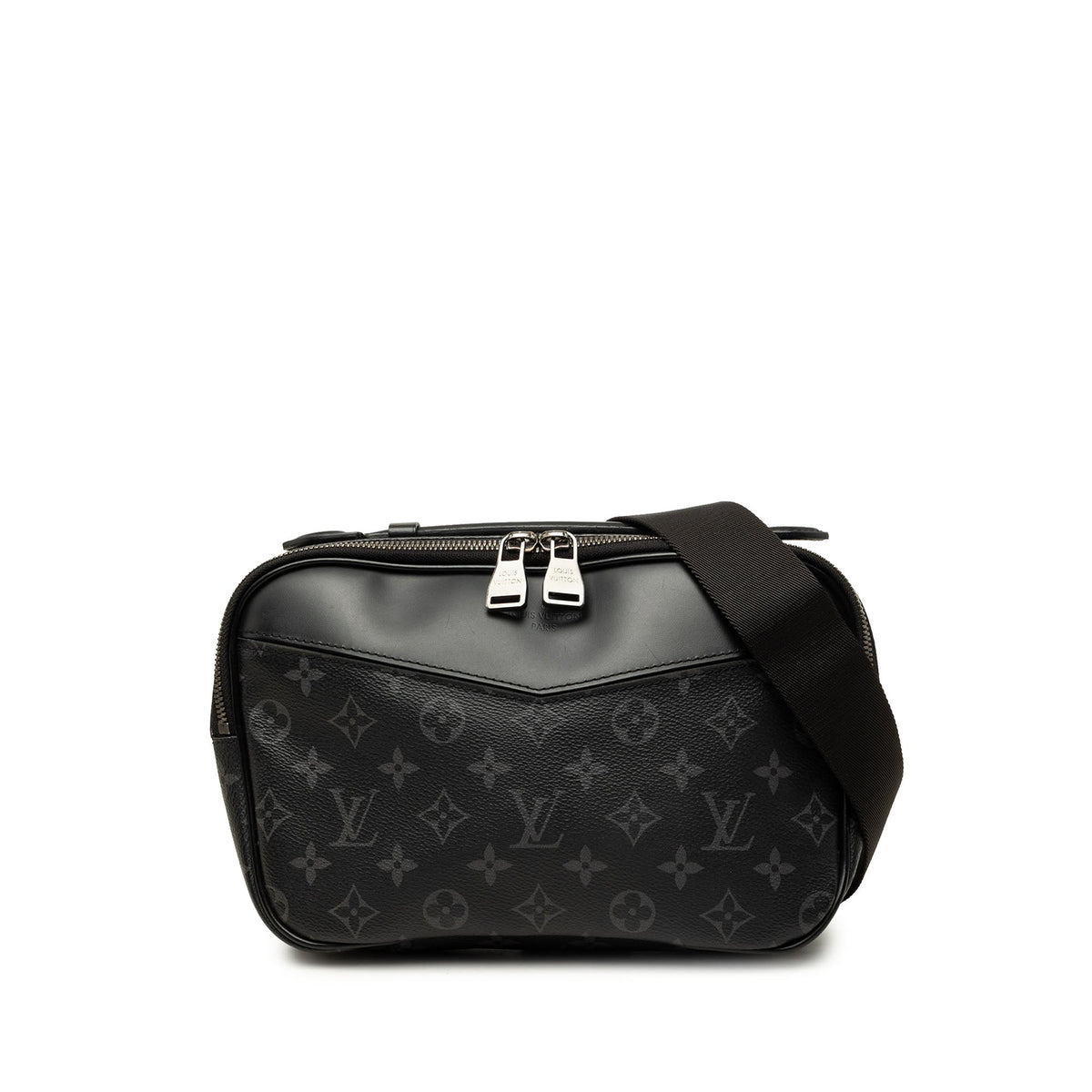 Louis Vuitton Monogram Eclipse Explorer Bumbag — Black