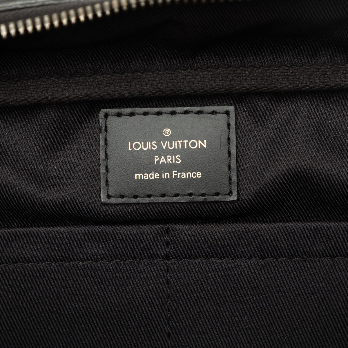 Louis Vuitton Monogram Eclipse Explorer Bumbag — Black