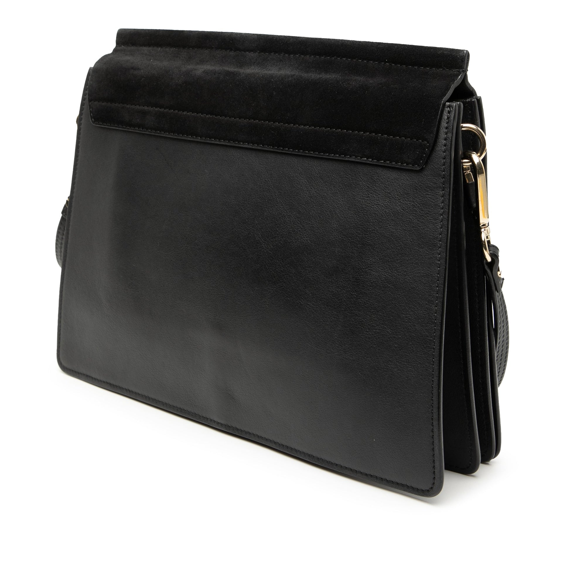 Chloé Medium Calfskin and Suede Faye Crossbody