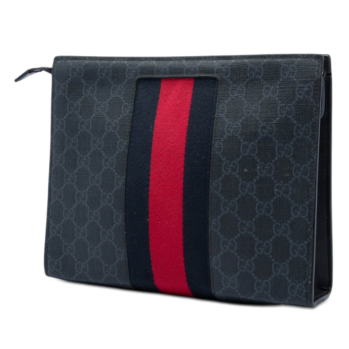 Gucci GG Supreme Web Clutch
