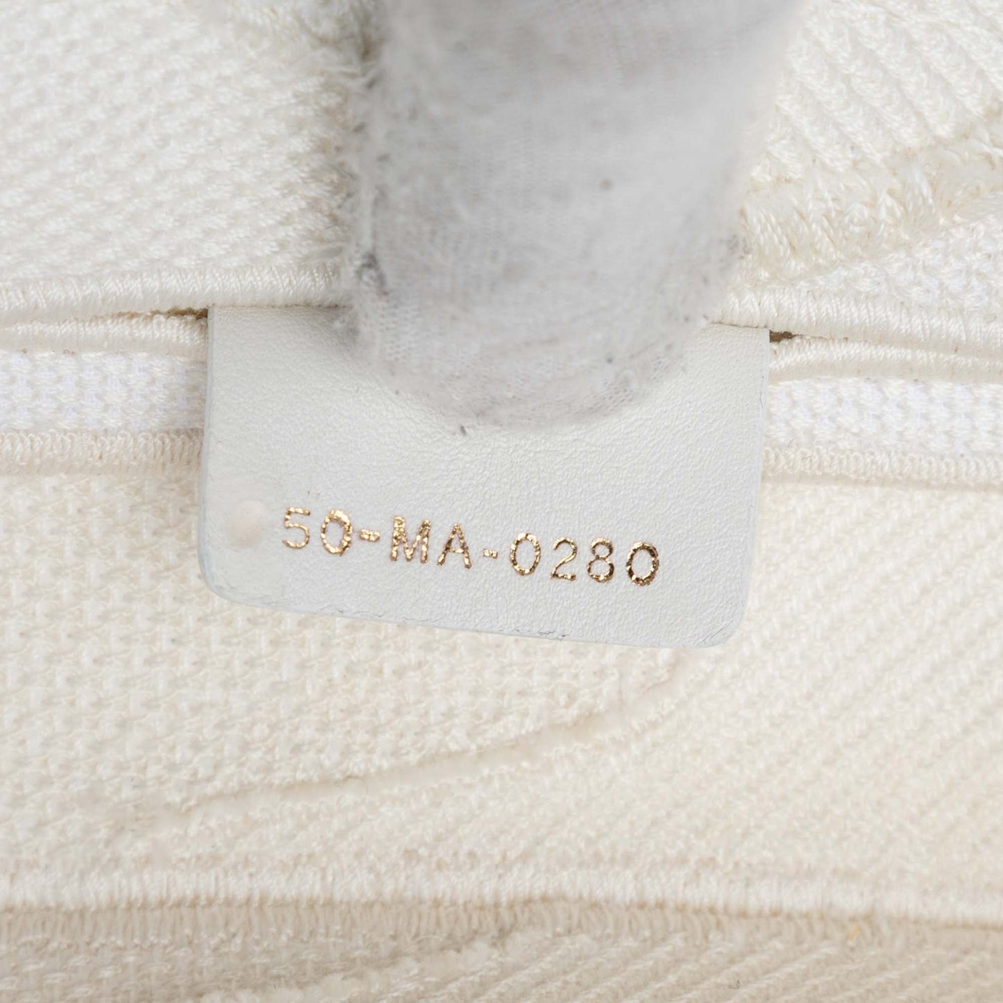 Dior Canvas Embroidered Camouflage Saddle Bag
