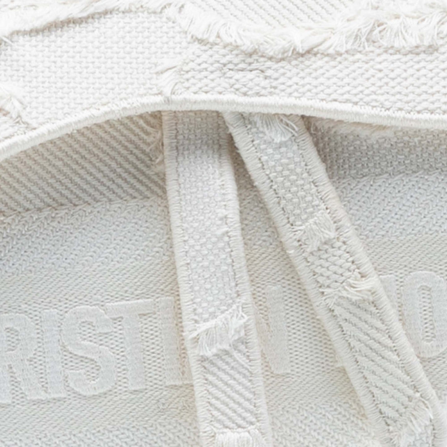 Dior Canvas Embroidered Camouflage Saddle Bag