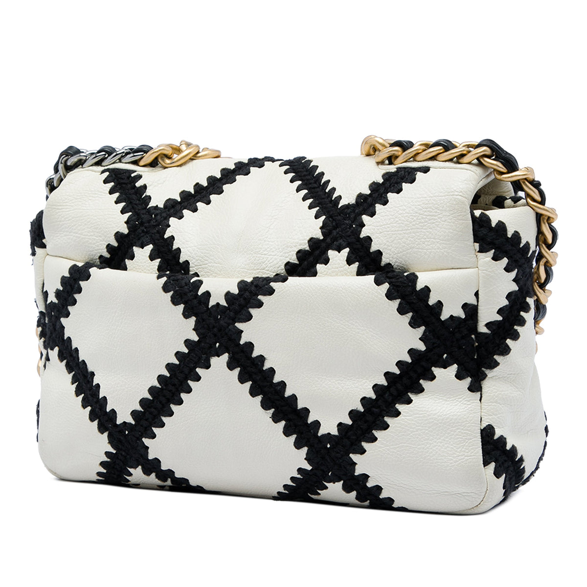 Chanel Medium Crochet Calfskin 19 Flap