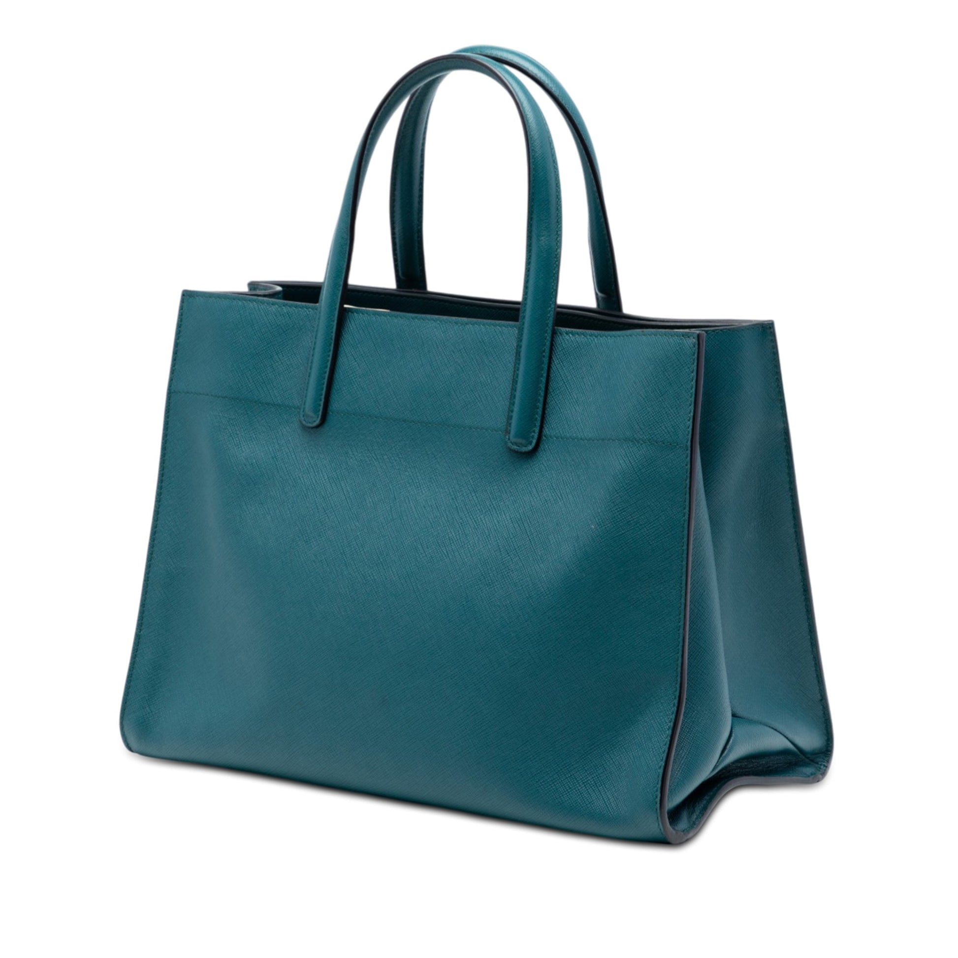 Saffiano Soft Triple Pocket Tote