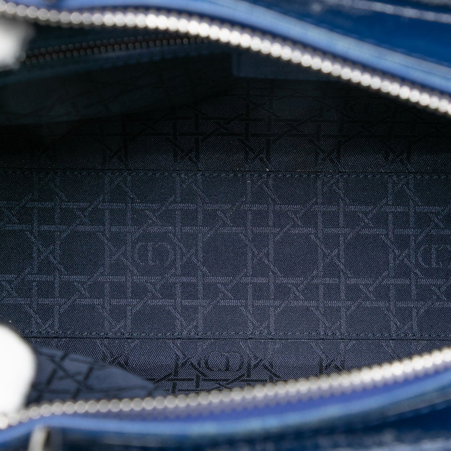 Dior Large Patent Cannage Lady Dior