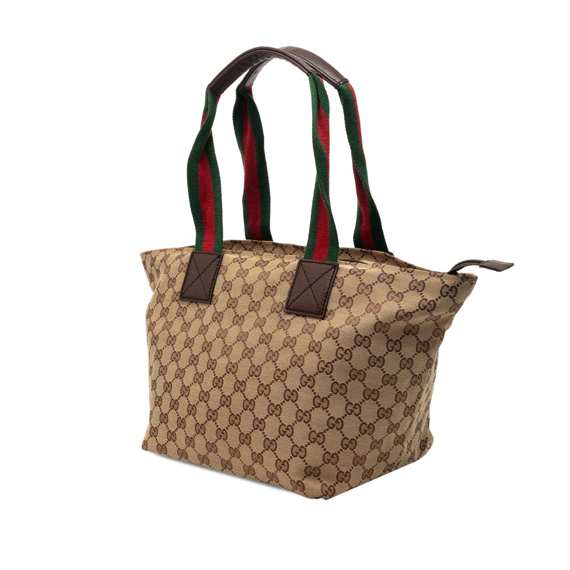 Gucci GG Canvas Web Tote